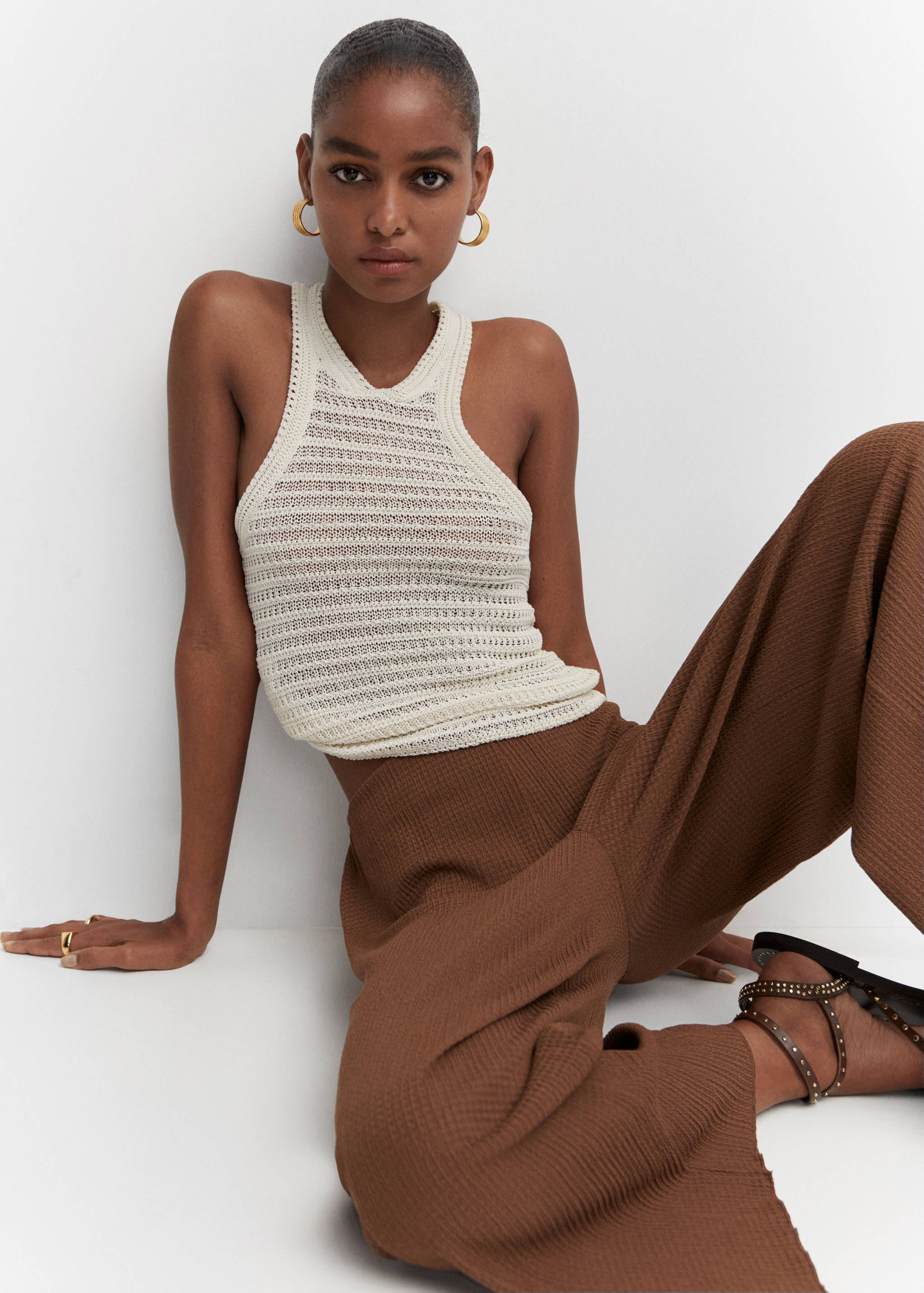 Jupe-culotte texturée - Détail de l'article 2
