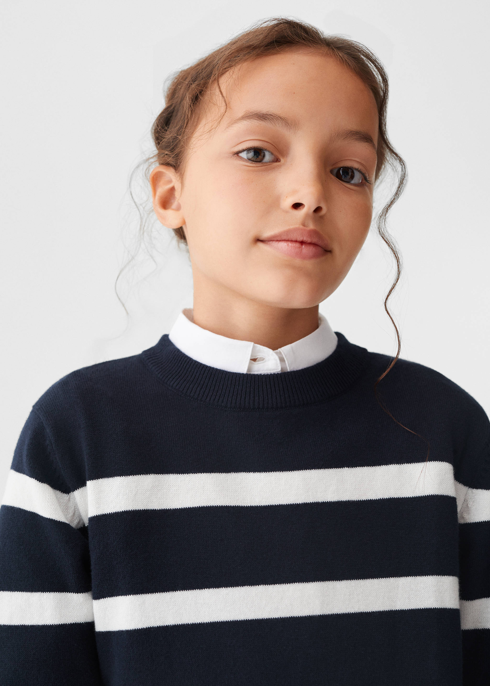 Striped sweater dress - Details of the article 1