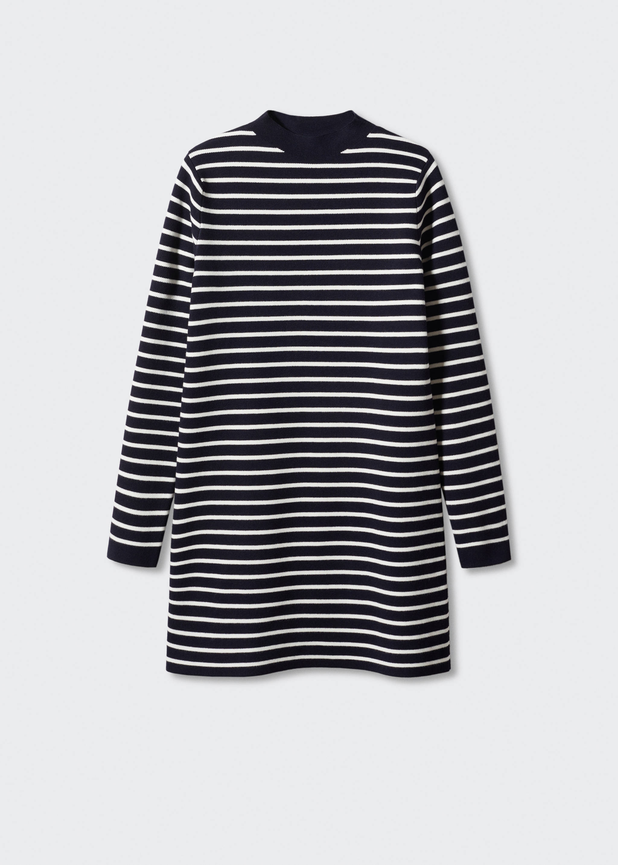 Striped sweater dress - Article without model