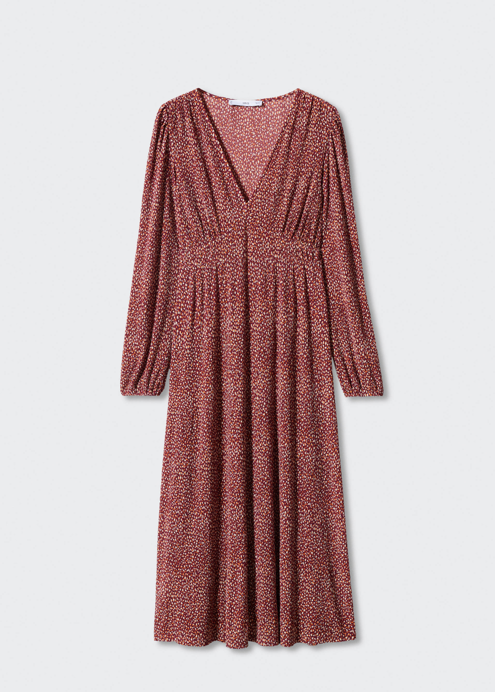 Vestido textura estampado - Artículo sin modelo