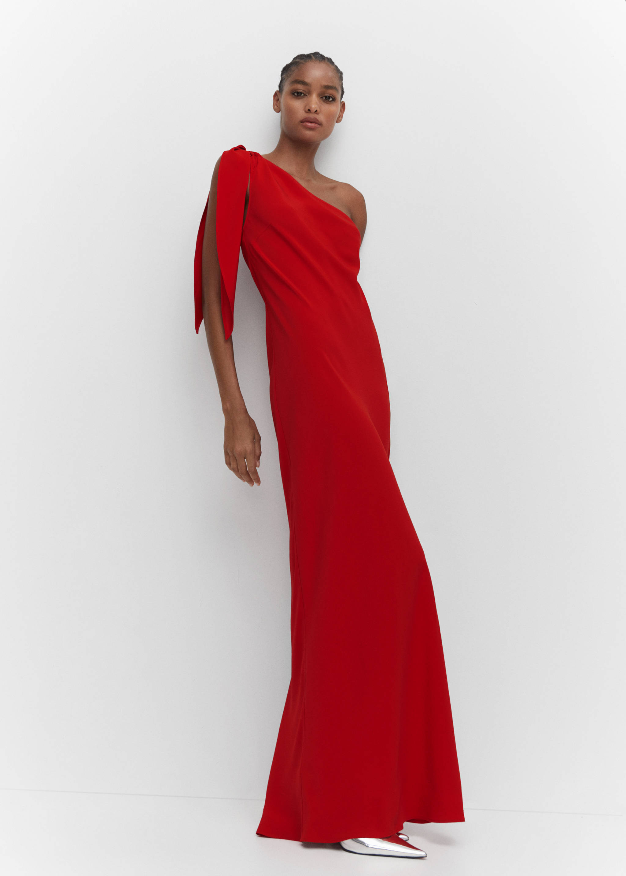 Robe asymétrique nœud - Détail de l'article 2