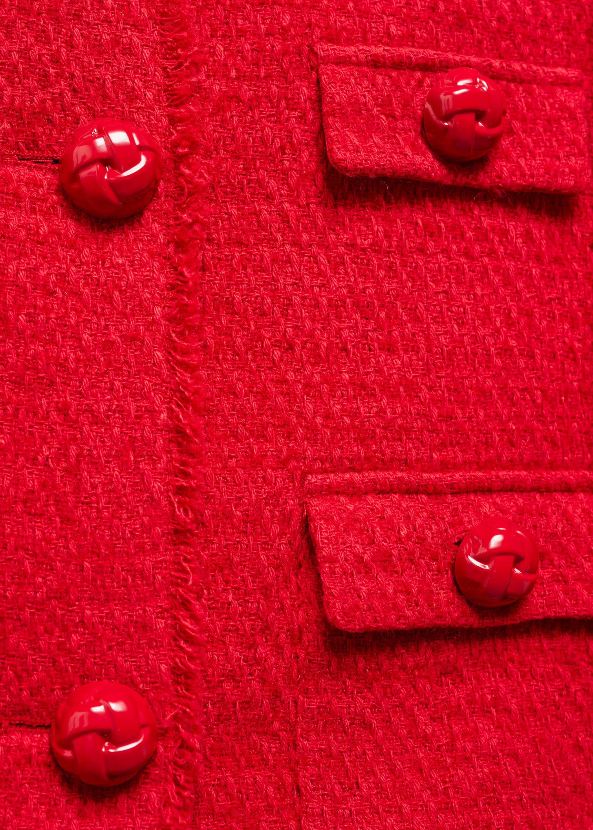 Chaqueta tweed bolsillos - Detalle del artículo 8