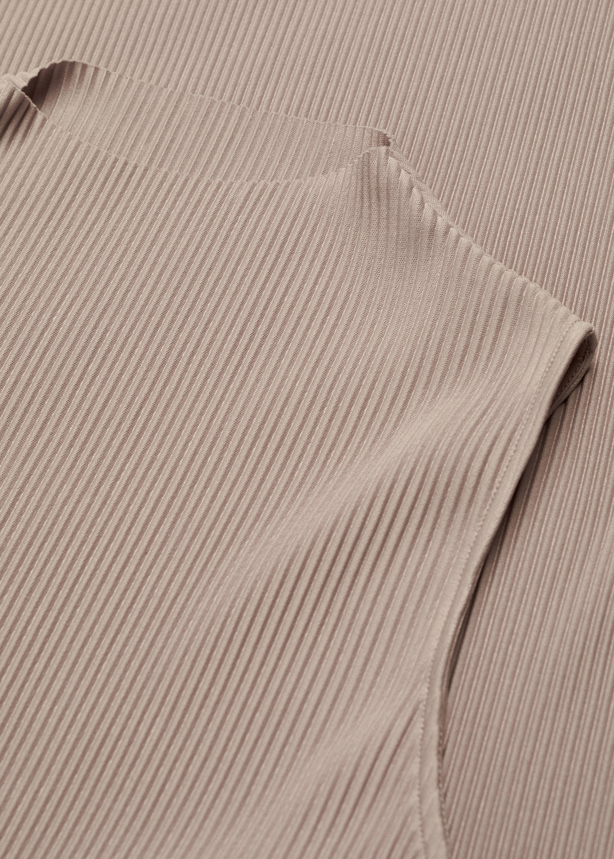 Tailored ribbed dress - Details of the article 8