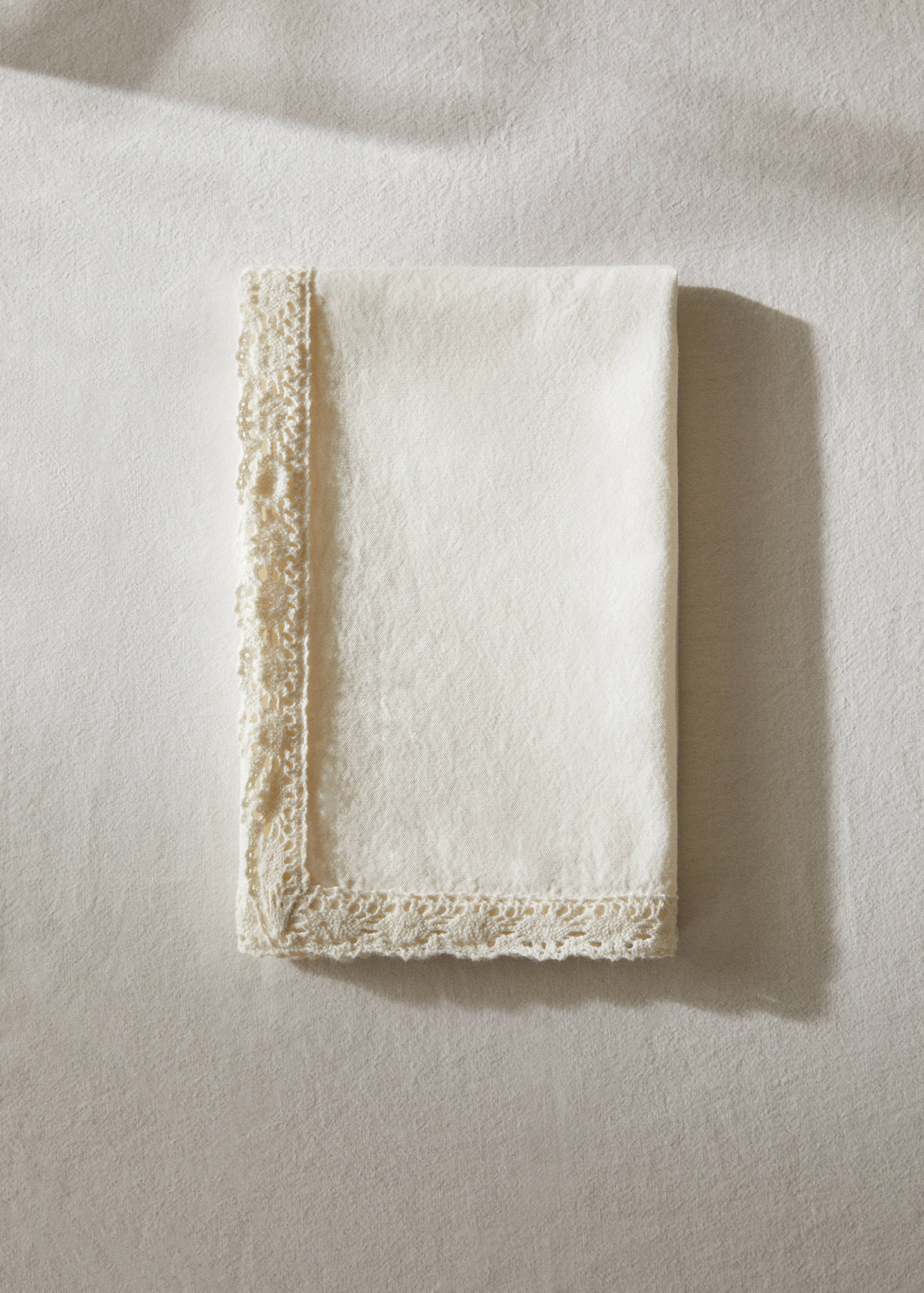 Servietten mit Spitze - Allgemeine Ansicht