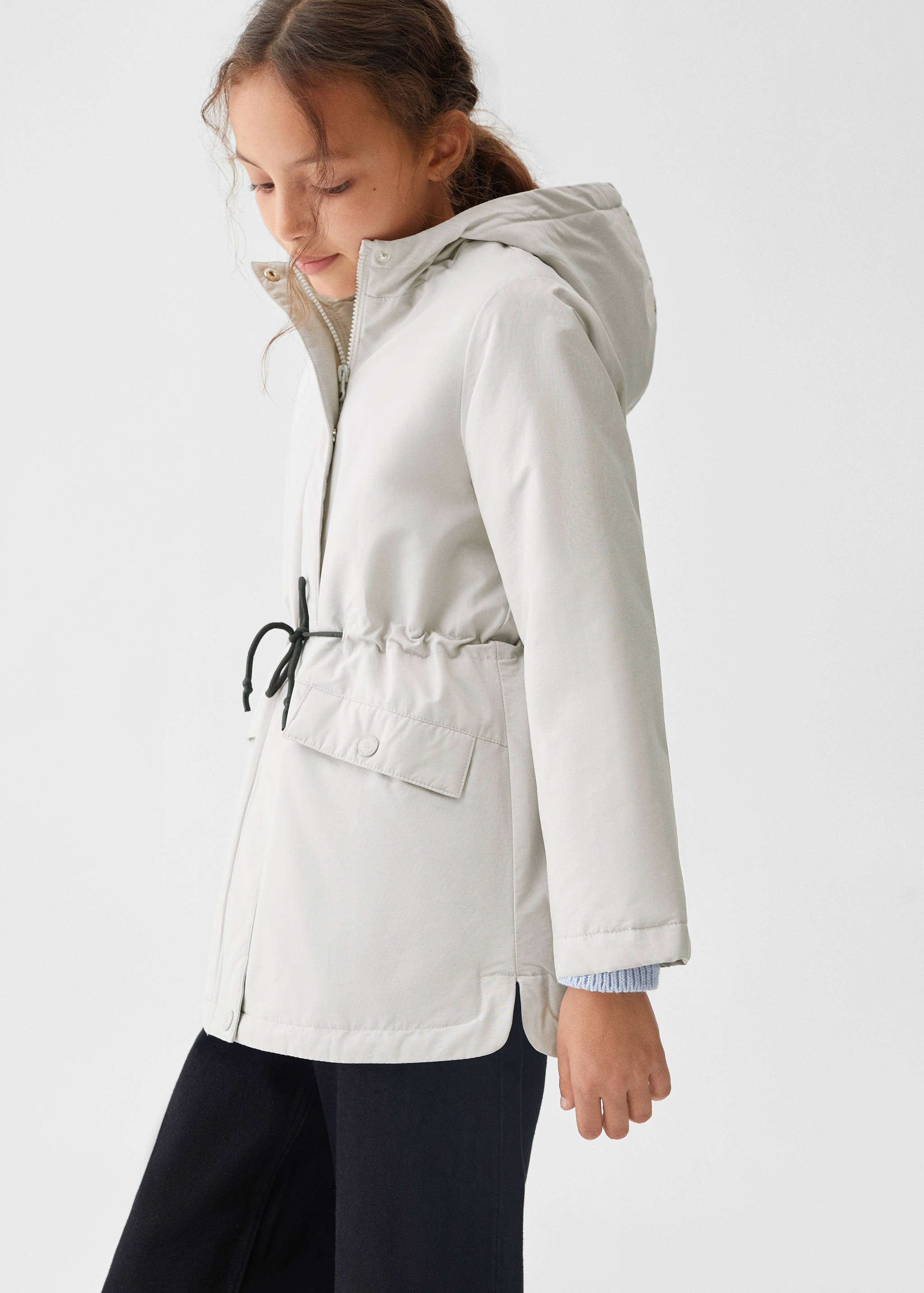 Manteau imperméable à capuche - Détail de l'article 4