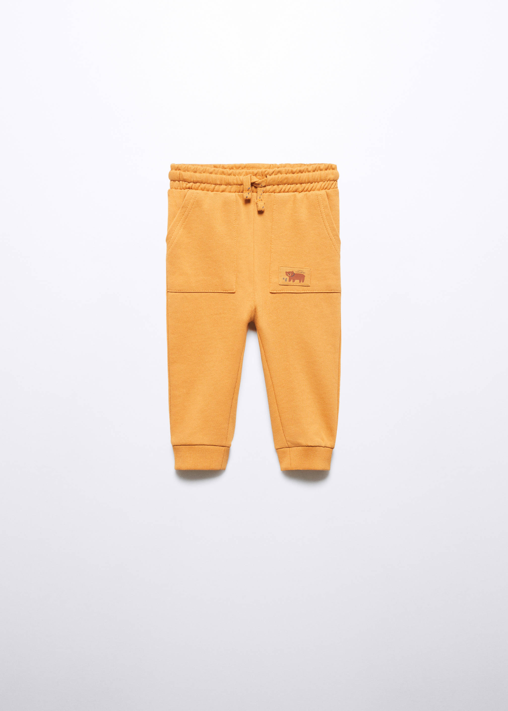 Cotton jogger-style trousers - Article without model