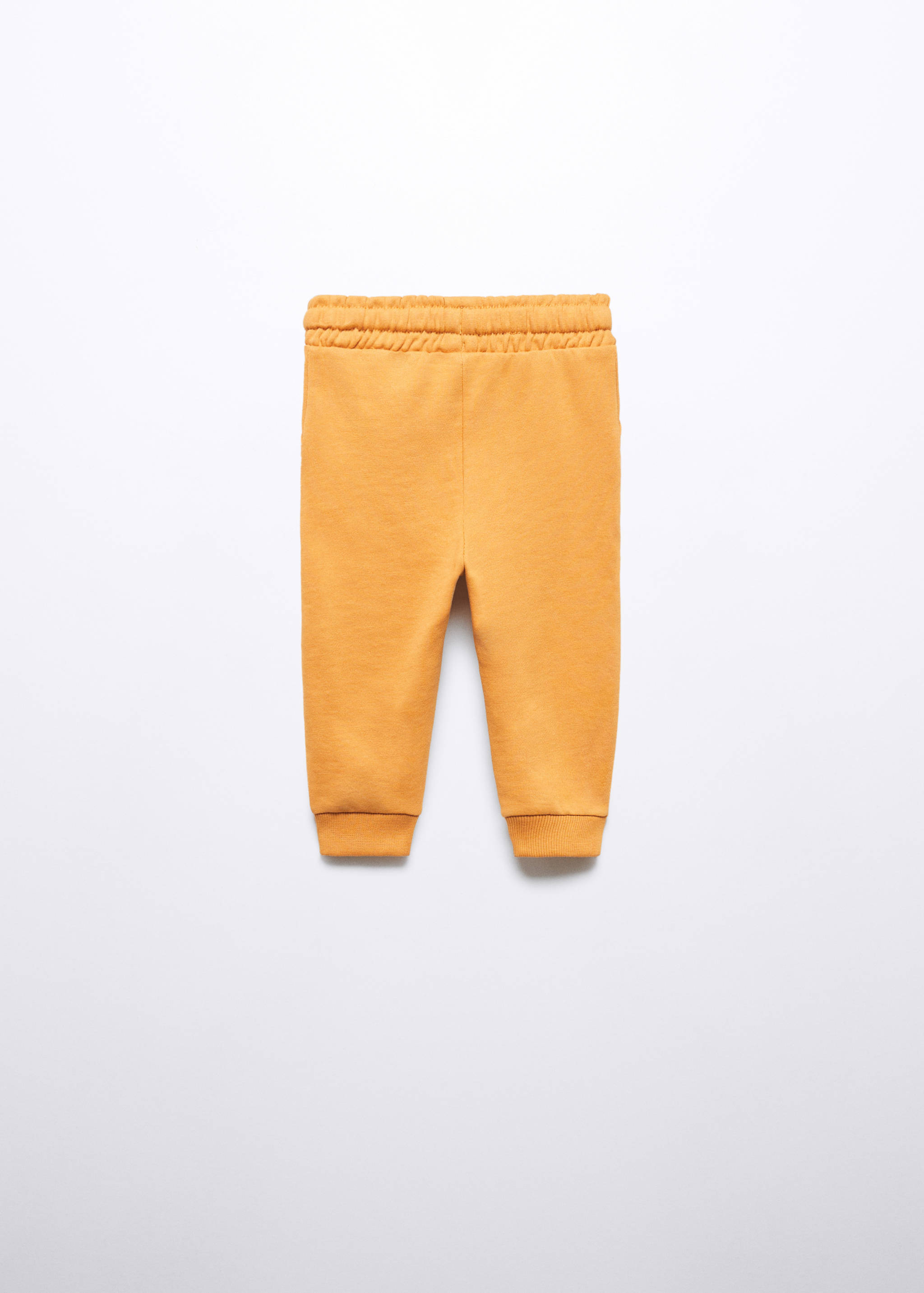 Cotton jogger-style trousers - Reverse of the article