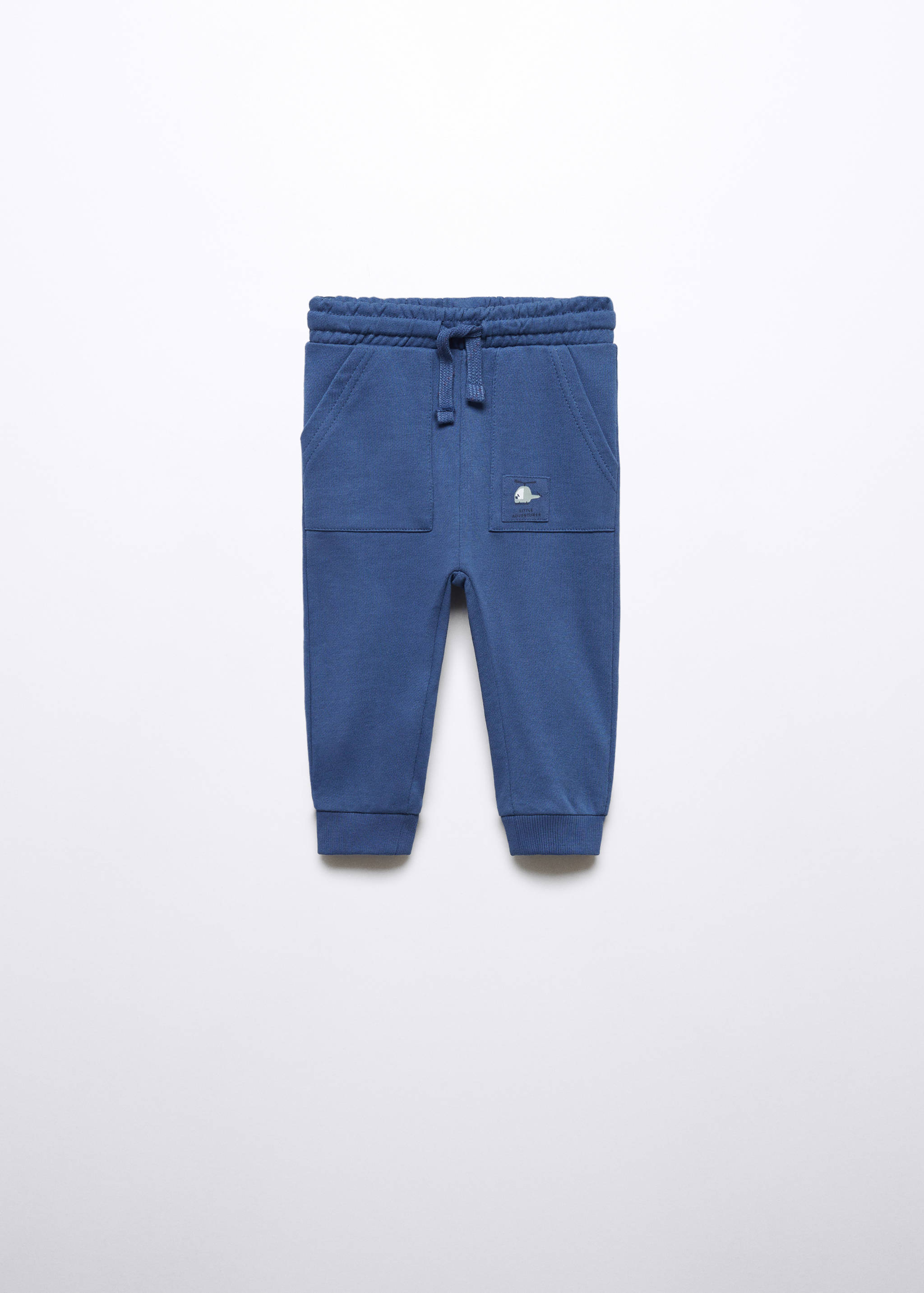 Cotton jogger-style trousers - Article without model