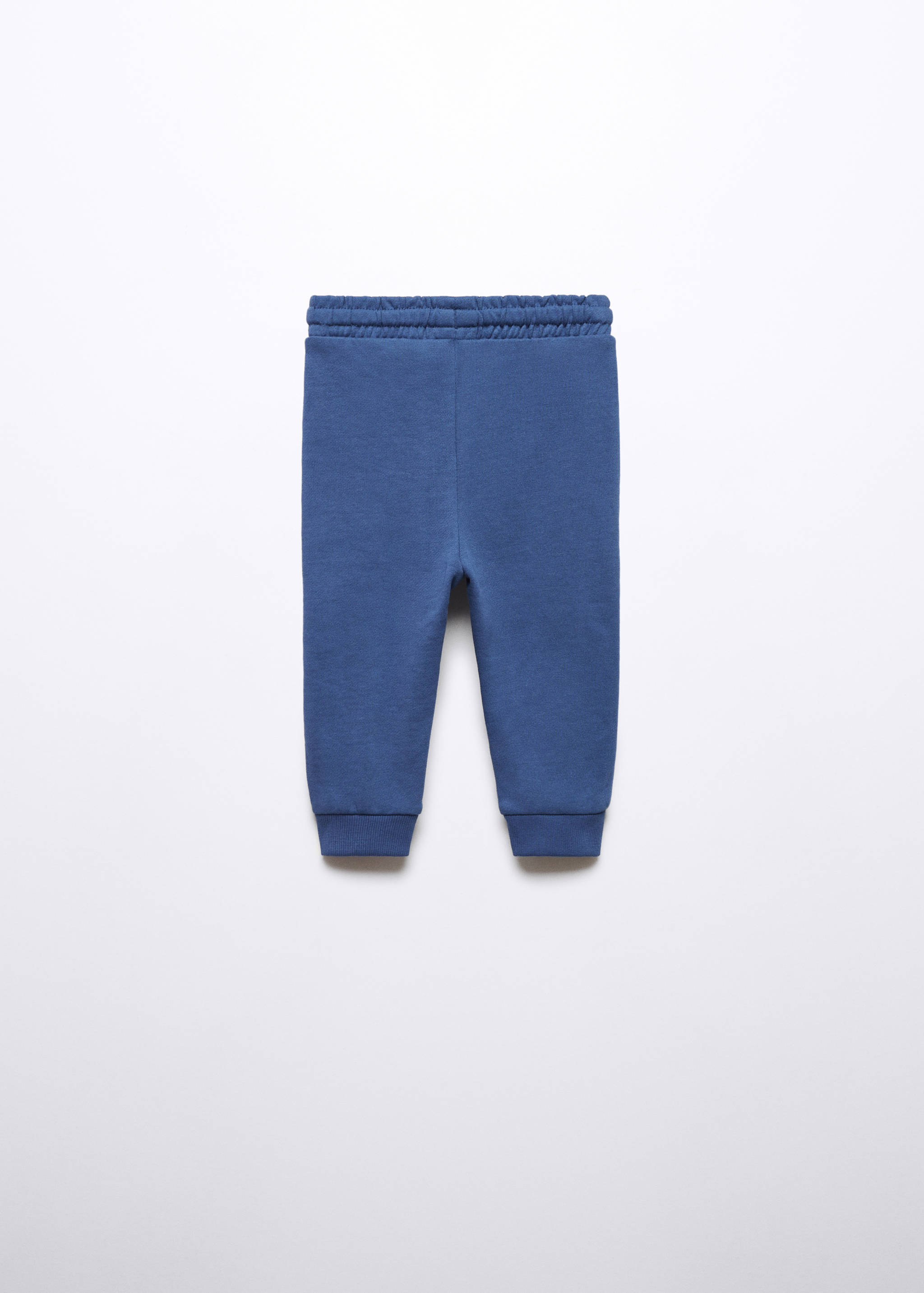 Cotton jogger-style trousers - Reverse of the article