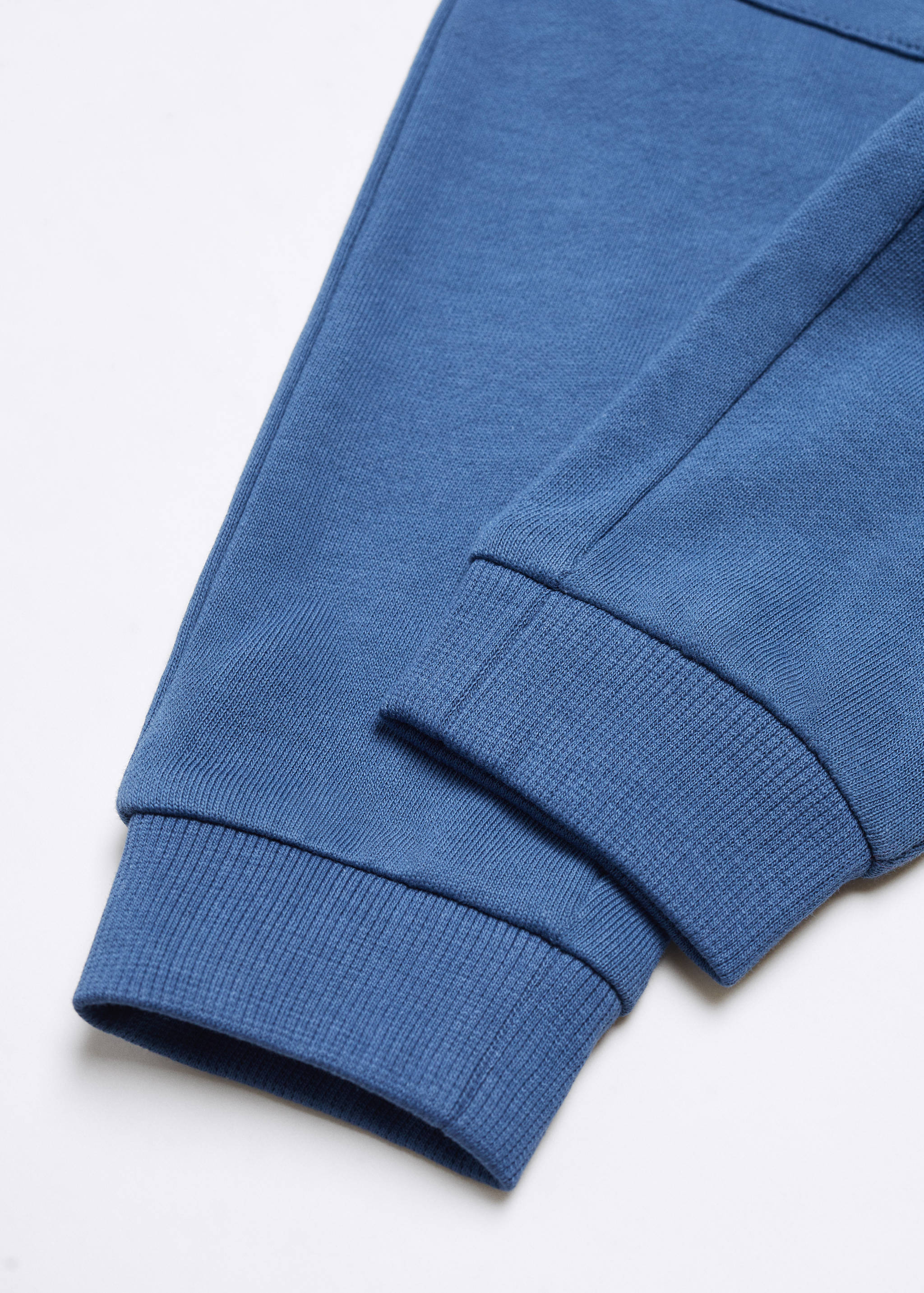 Cotton jogger-style trousers - Details of the article 0