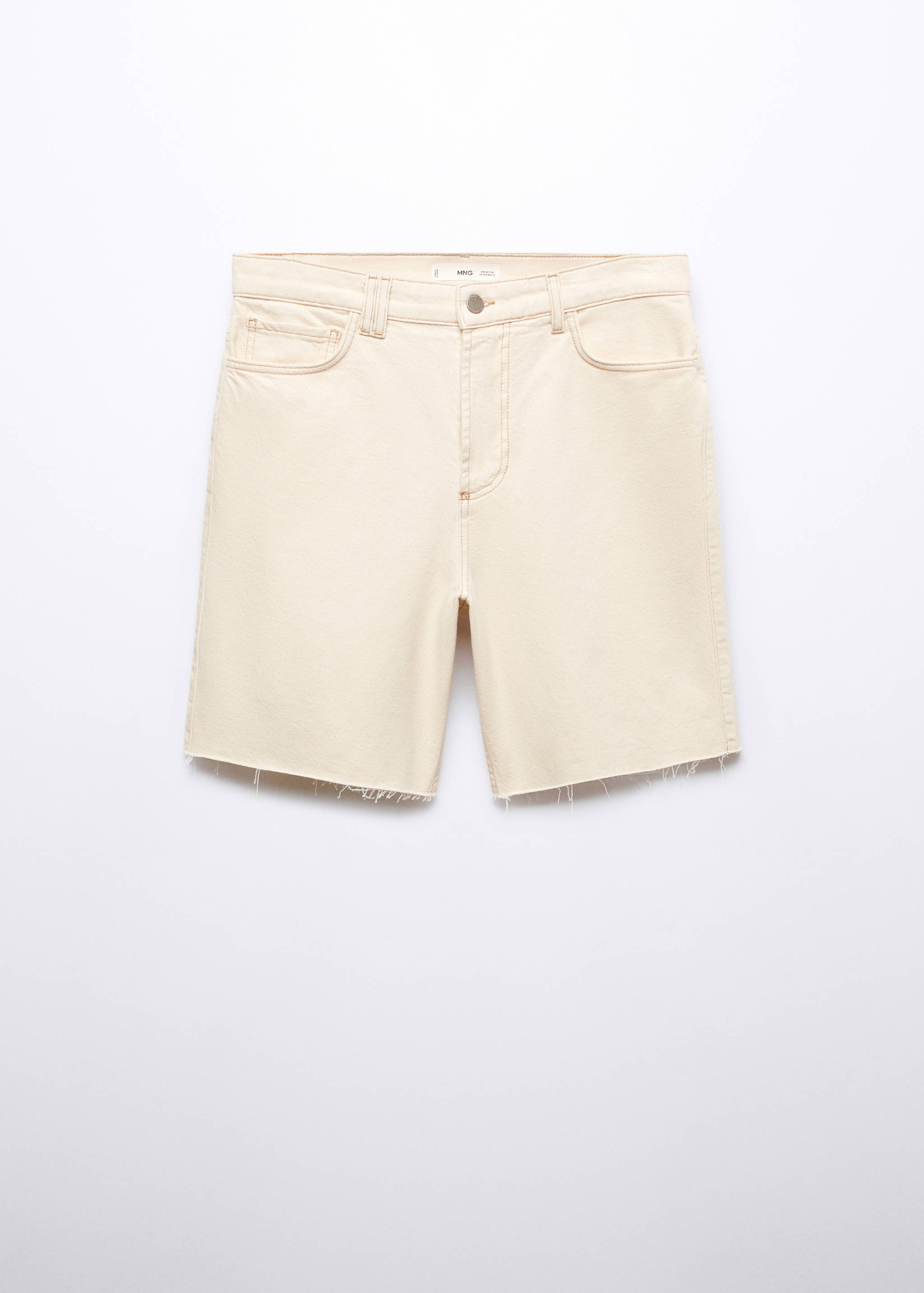 Regular-fit denim shorts - Article without model