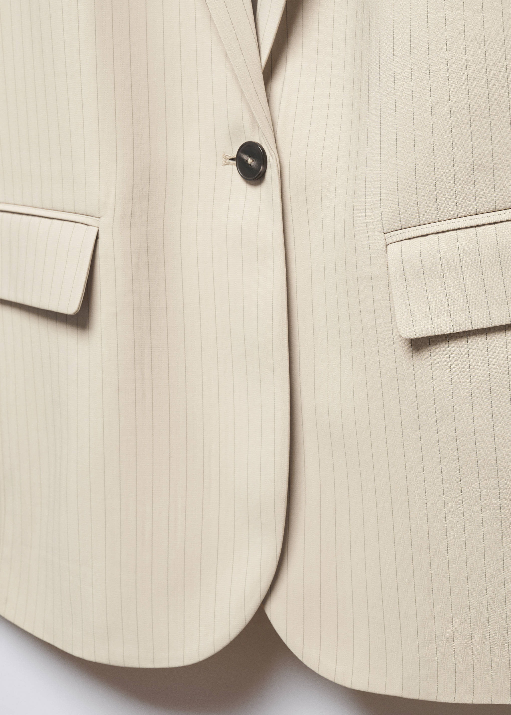 Pinstripe suit blazer - Details of the article 8