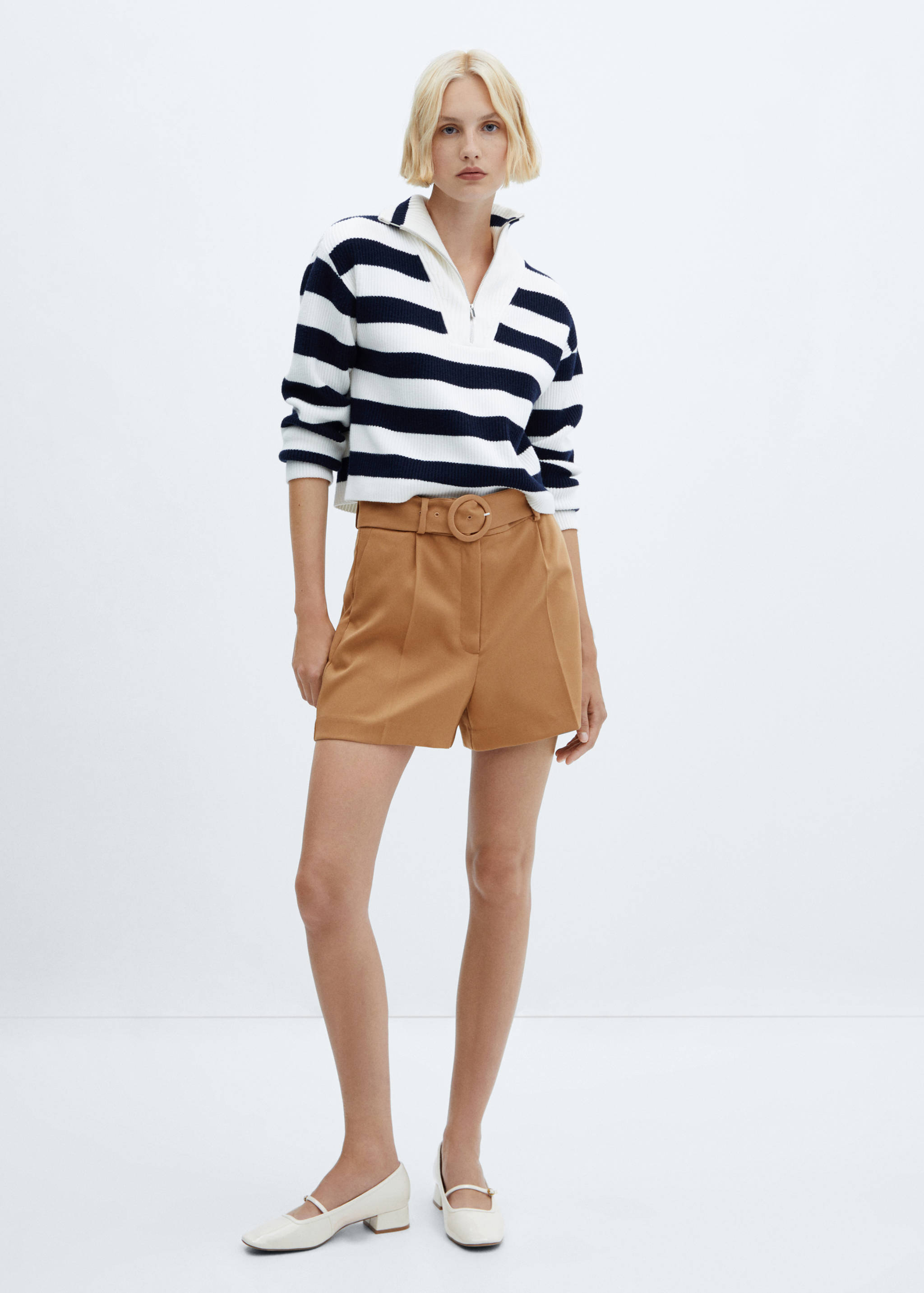 Short paperbag ceinture - Plan général