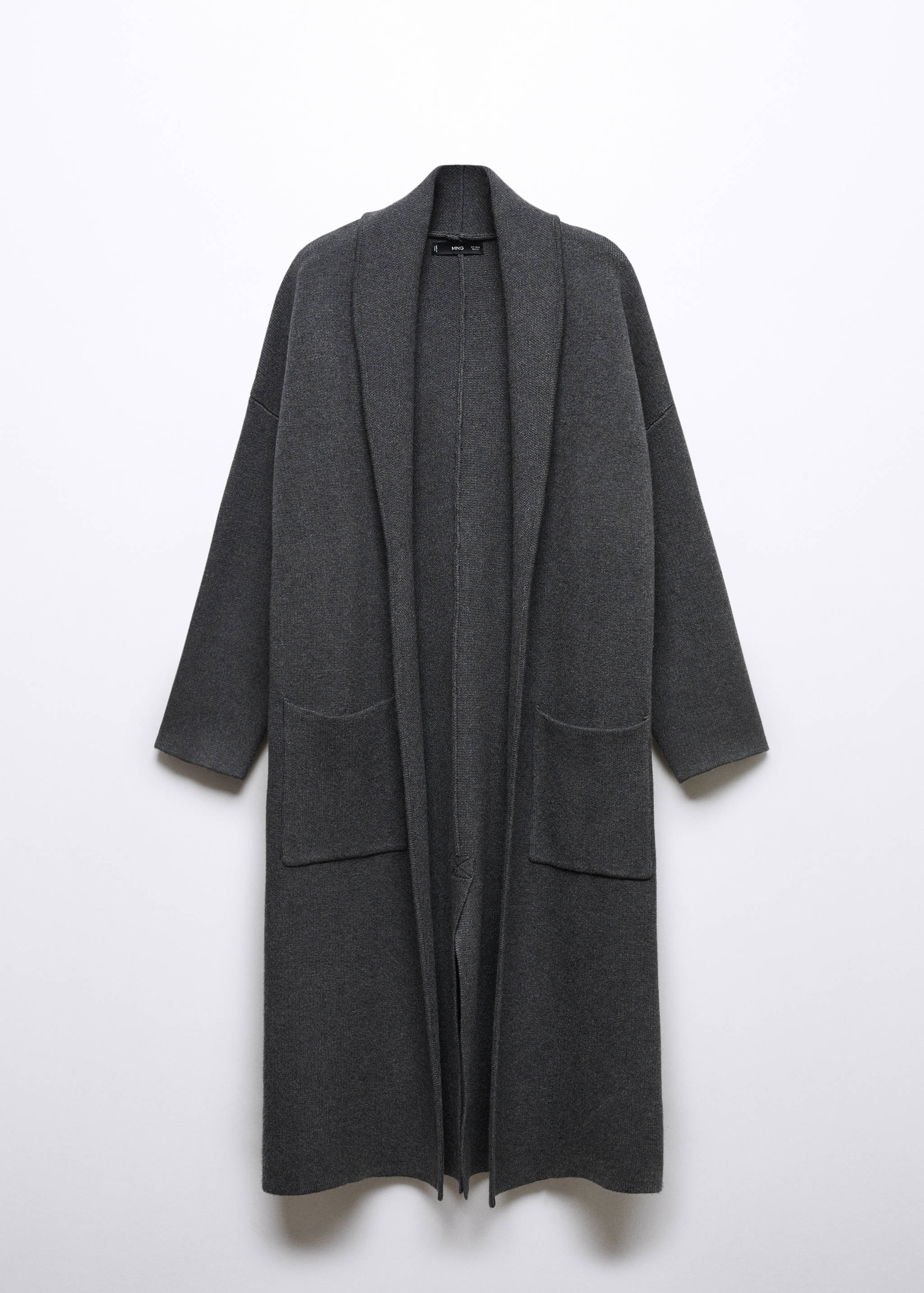 Abrigo oversize punto bolsillos - Artículo sin modelo