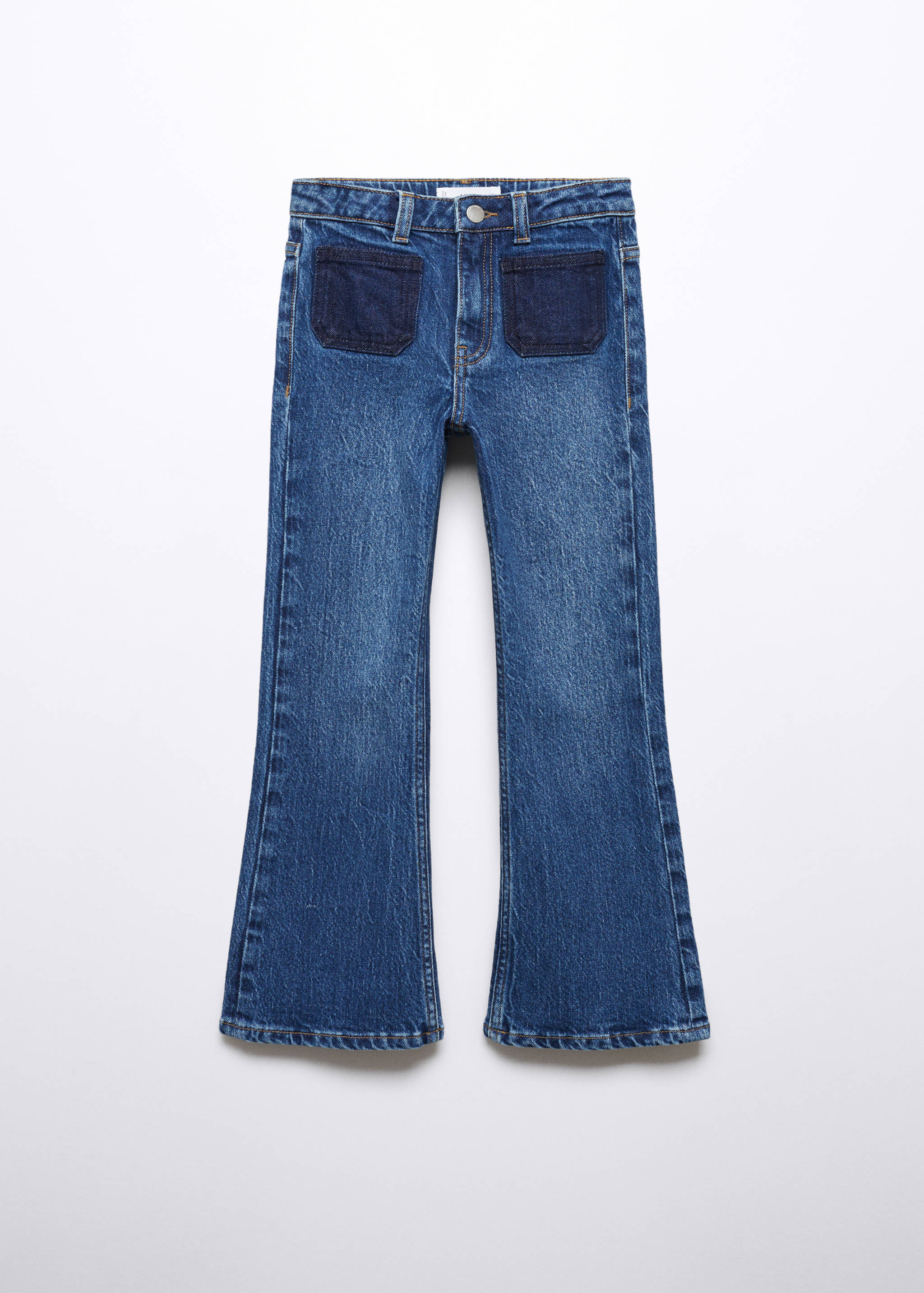 Flared jeans with pocket - Article without model