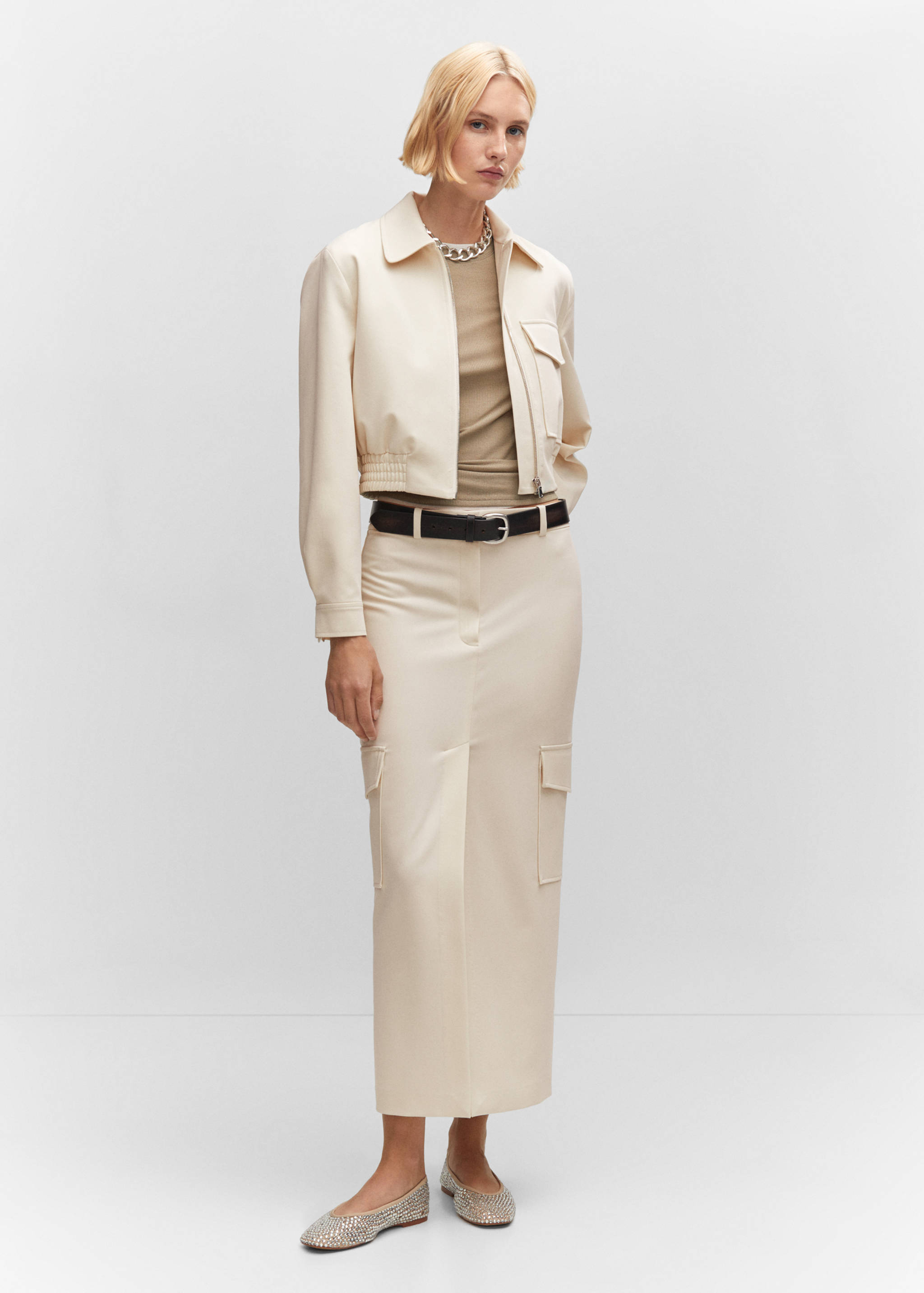 Bomber jacket with pocket - General plane