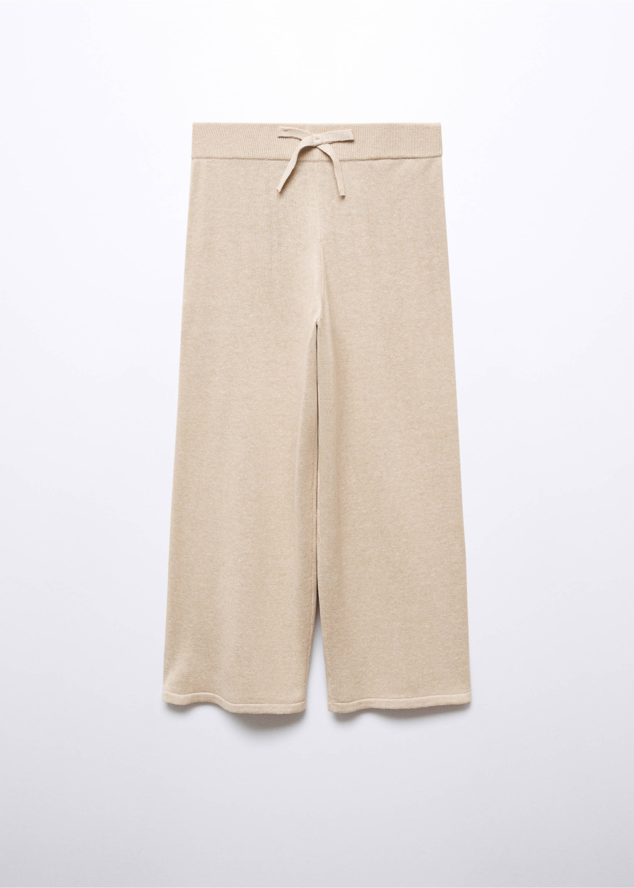 Jupe-culotte maille - Article sans modèle, Sable. Ref: 57084757-00.
