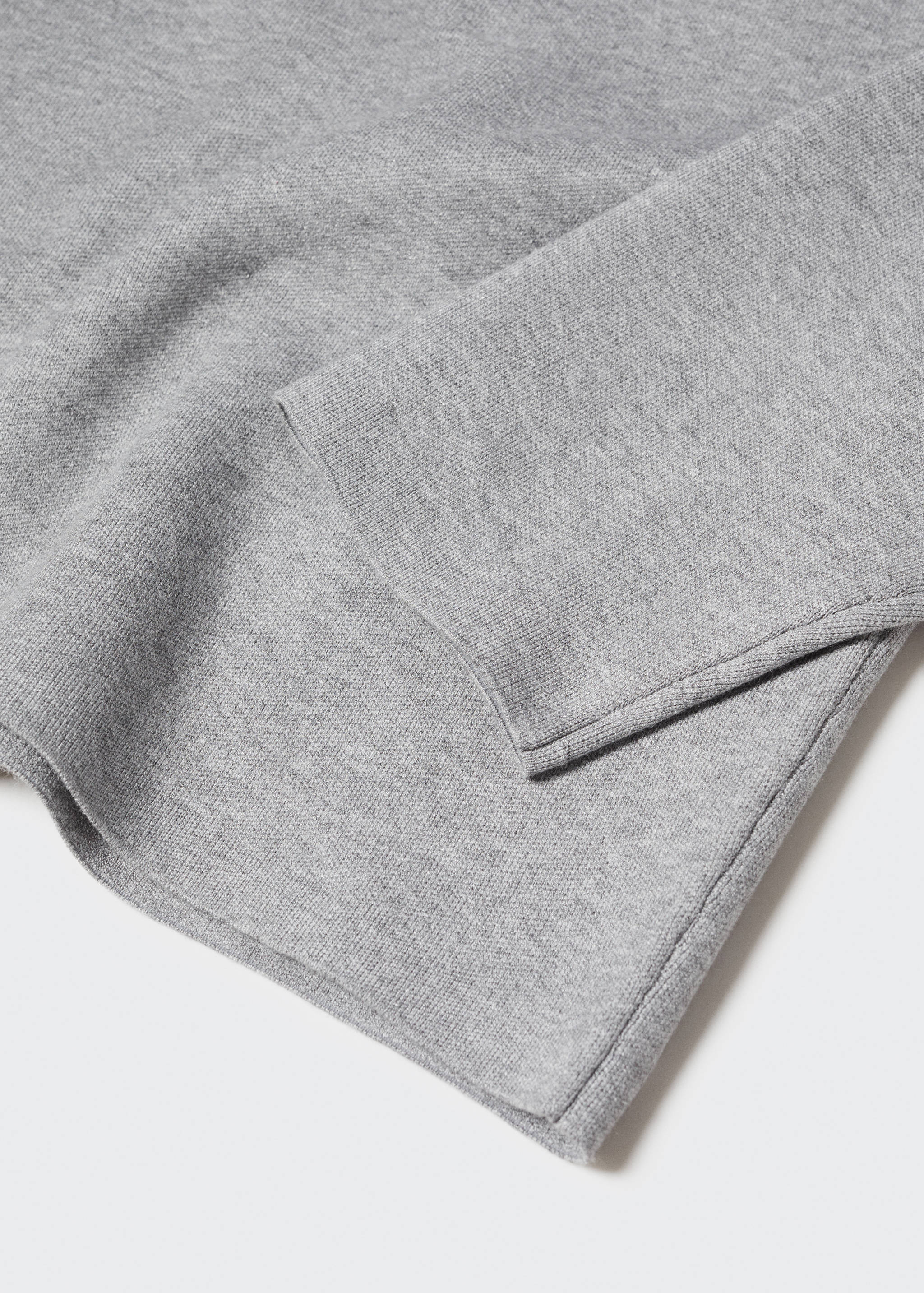 温度调节细线针织毛衣 - null