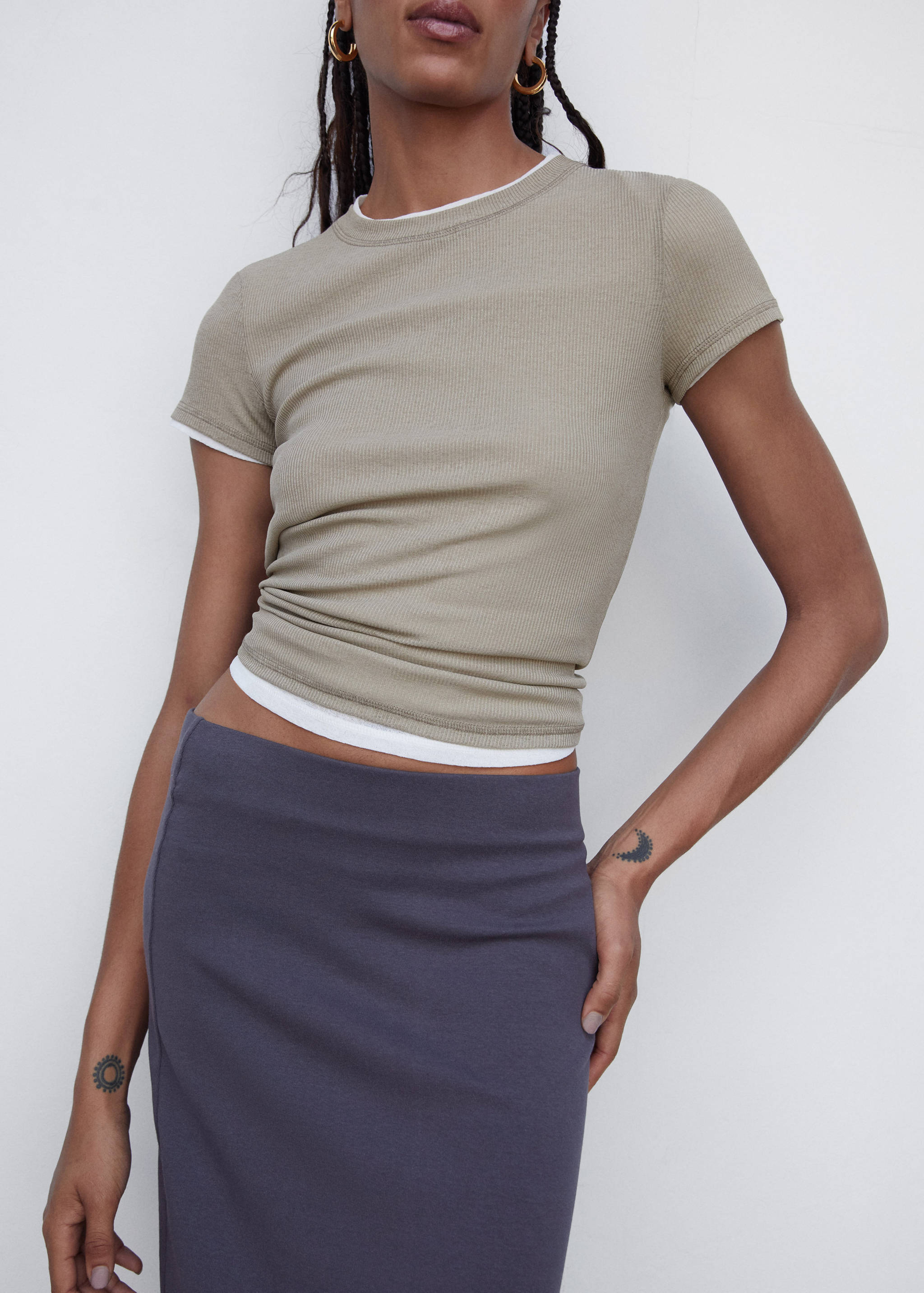 Jupe maille coton - Détail de l'article 6