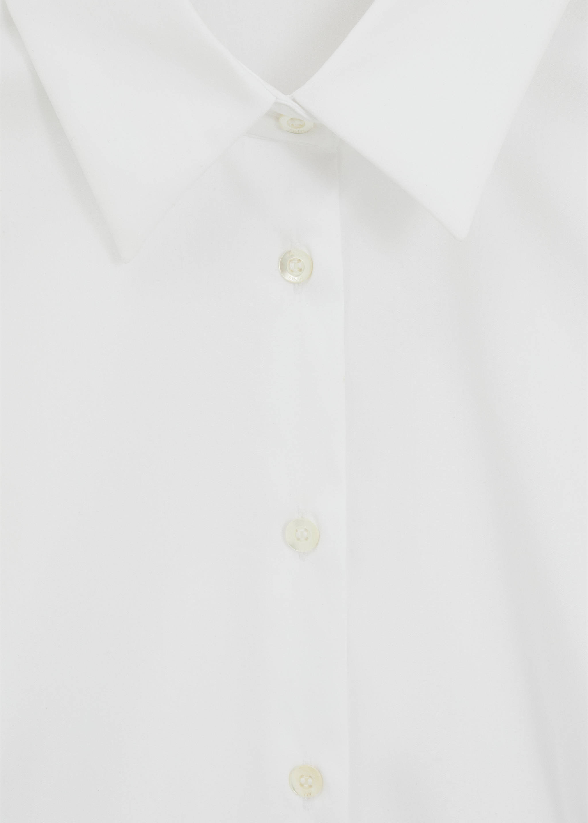 Fitted cotton shirt - Details of the article 8