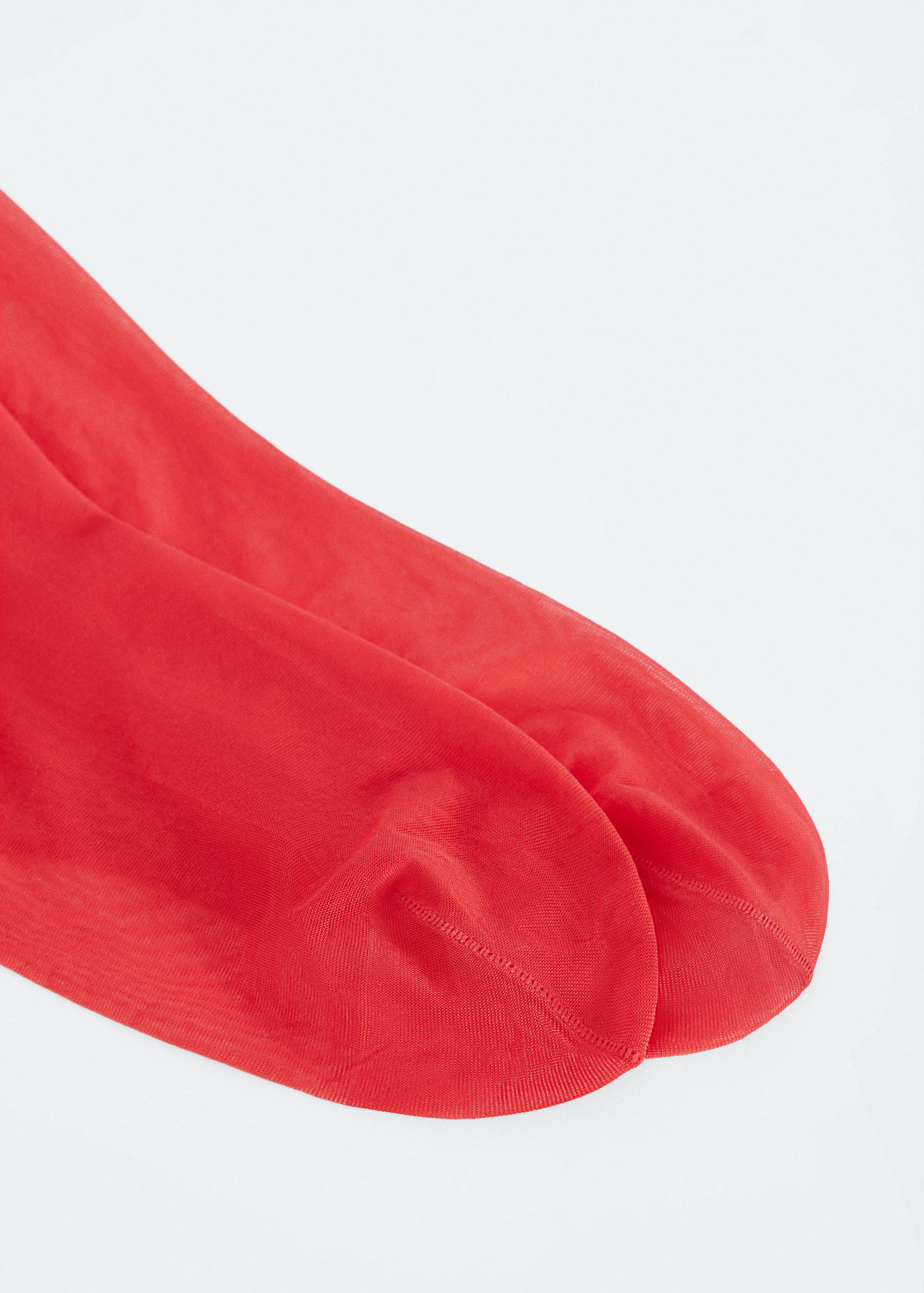 Тонкие прозрачные колготки - Деталь изделия 1