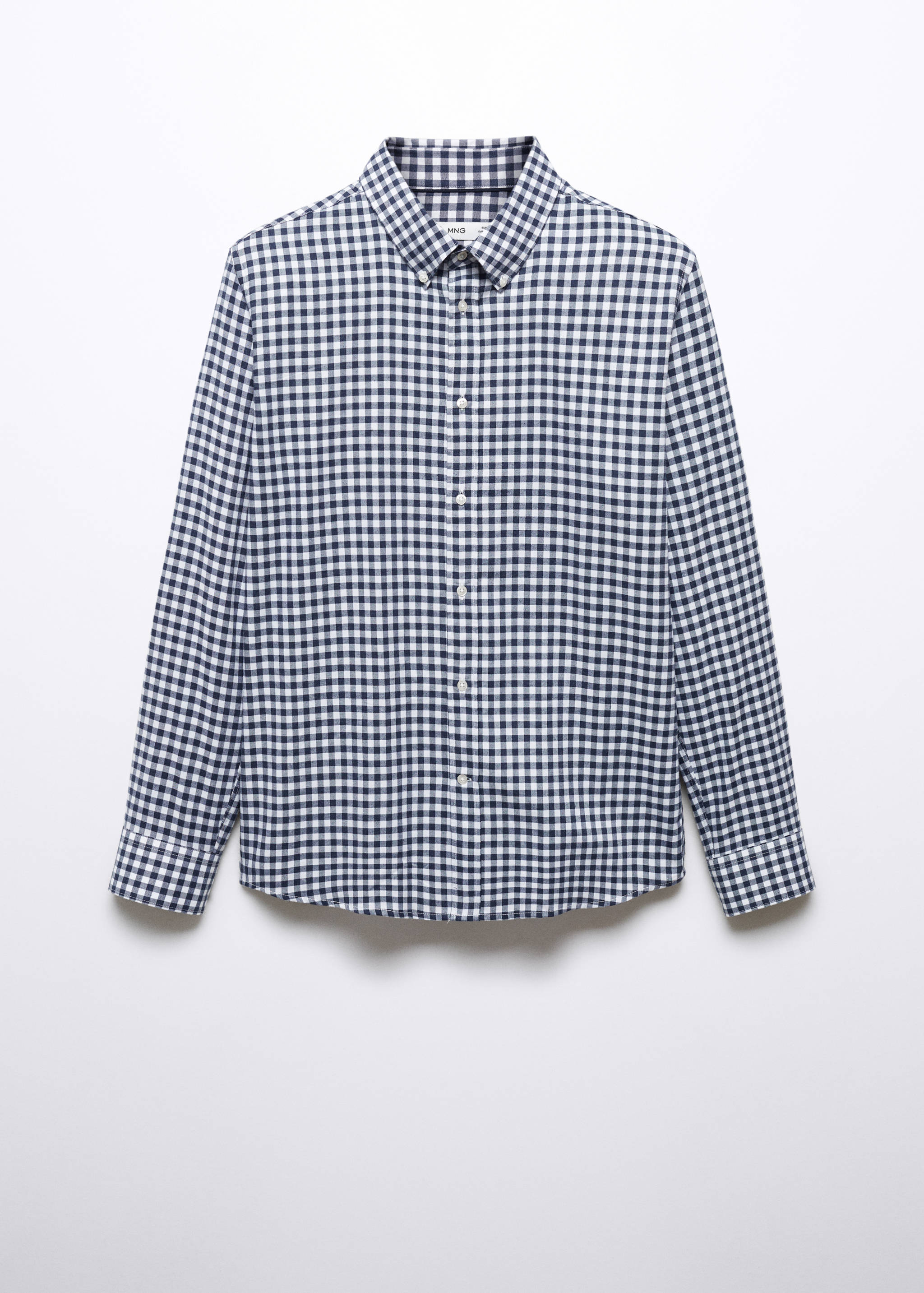 Gingham check cotton shirt - Article without model
