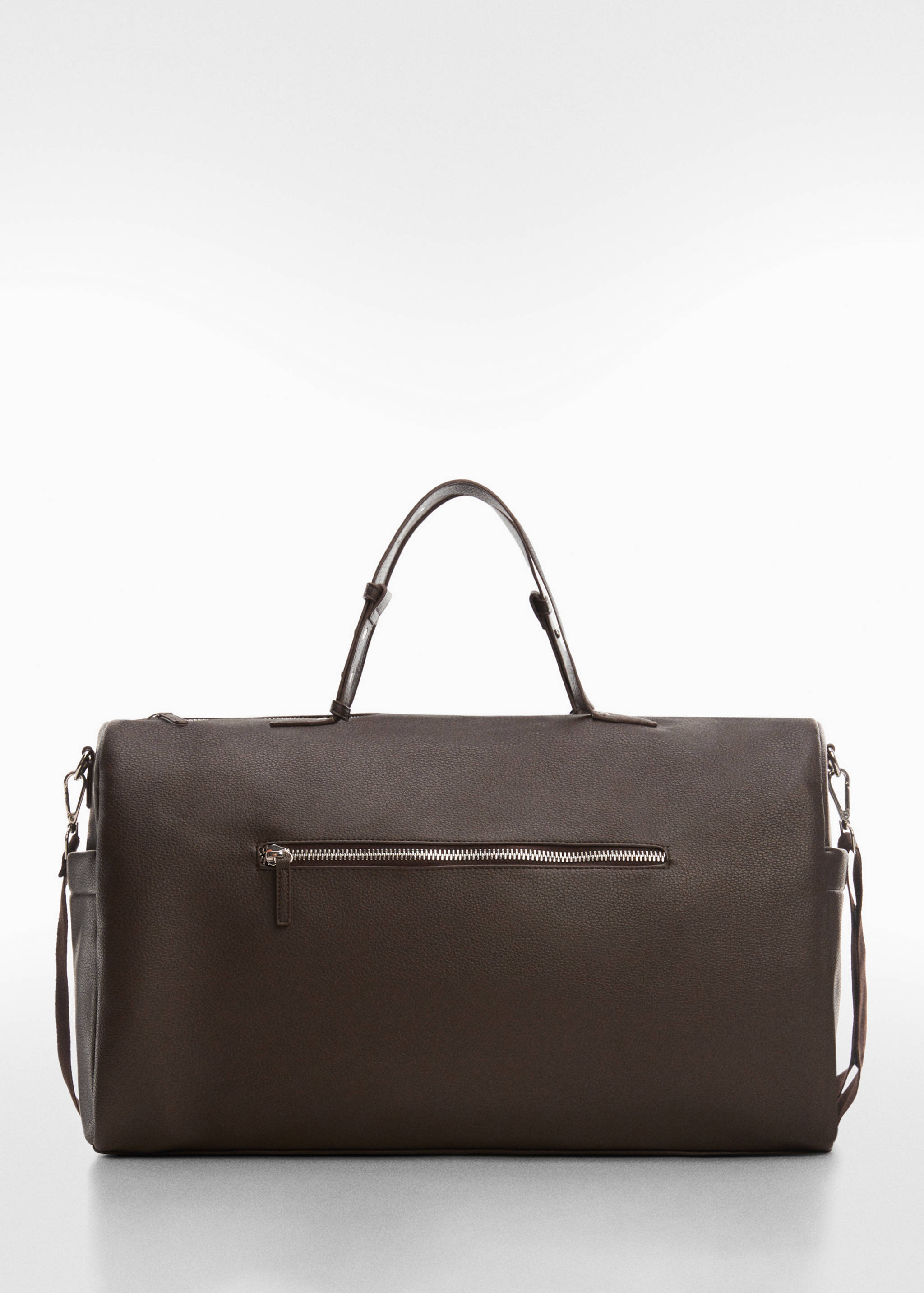 Patent faux-leather bowling bag - Article without model