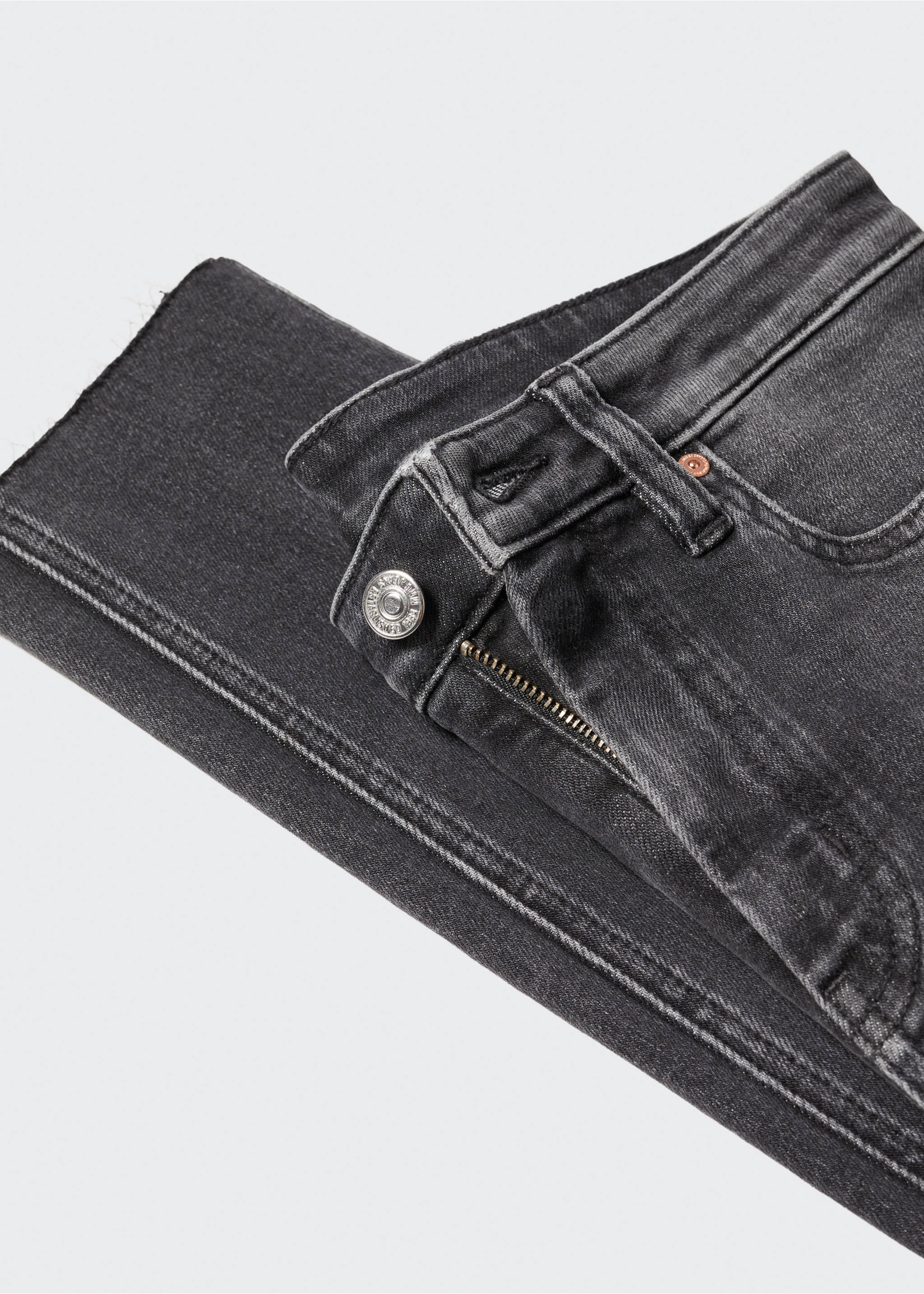 Jeans skinny crop - Detalle del artículo 8, Gris oscuro. Ref: 57085957-00.