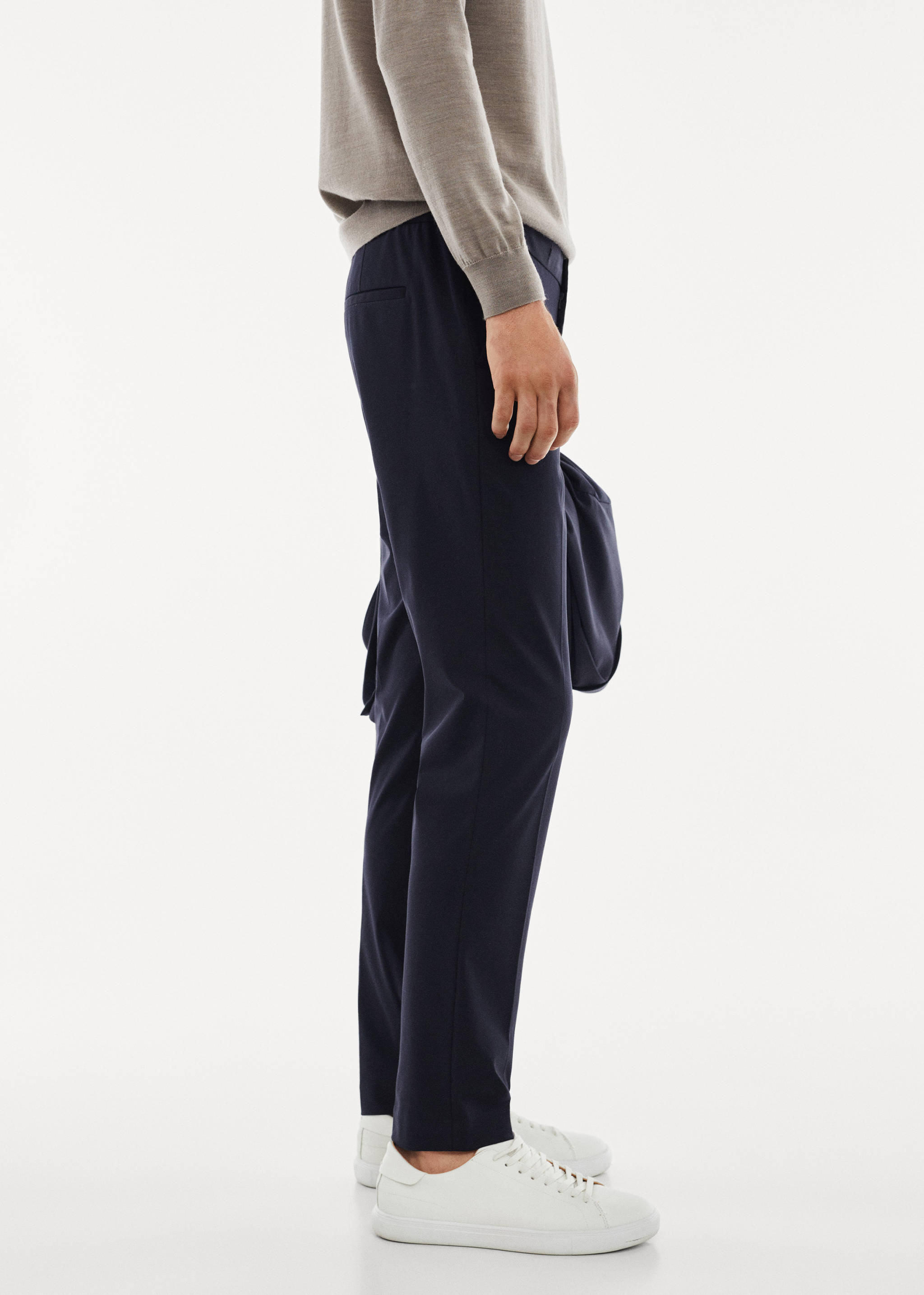 Pantalon slim-fit tissu comfort stretch - Détail de l'article 2