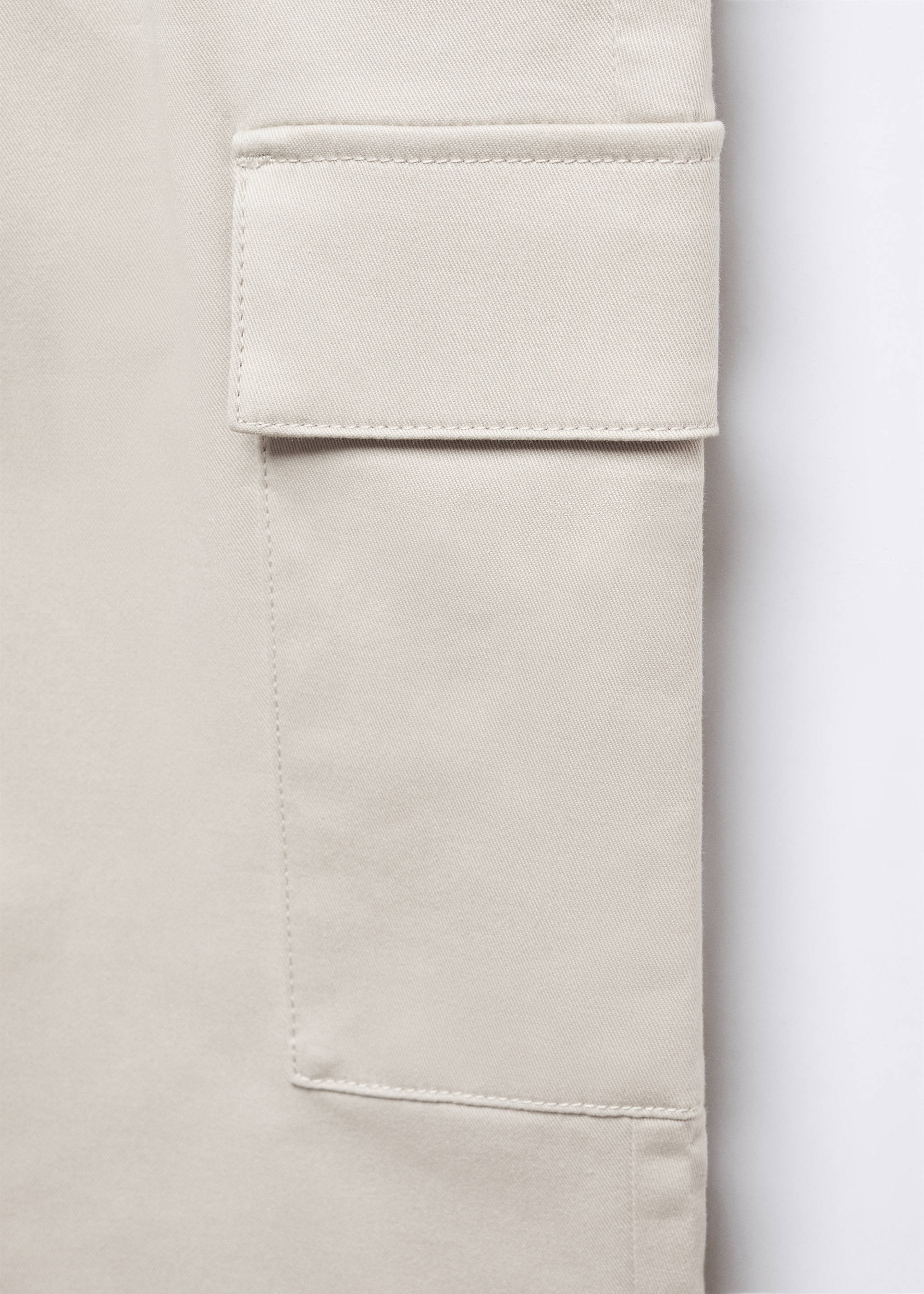Pantalón cargo algodón slim fit - Detalle del artículo 8