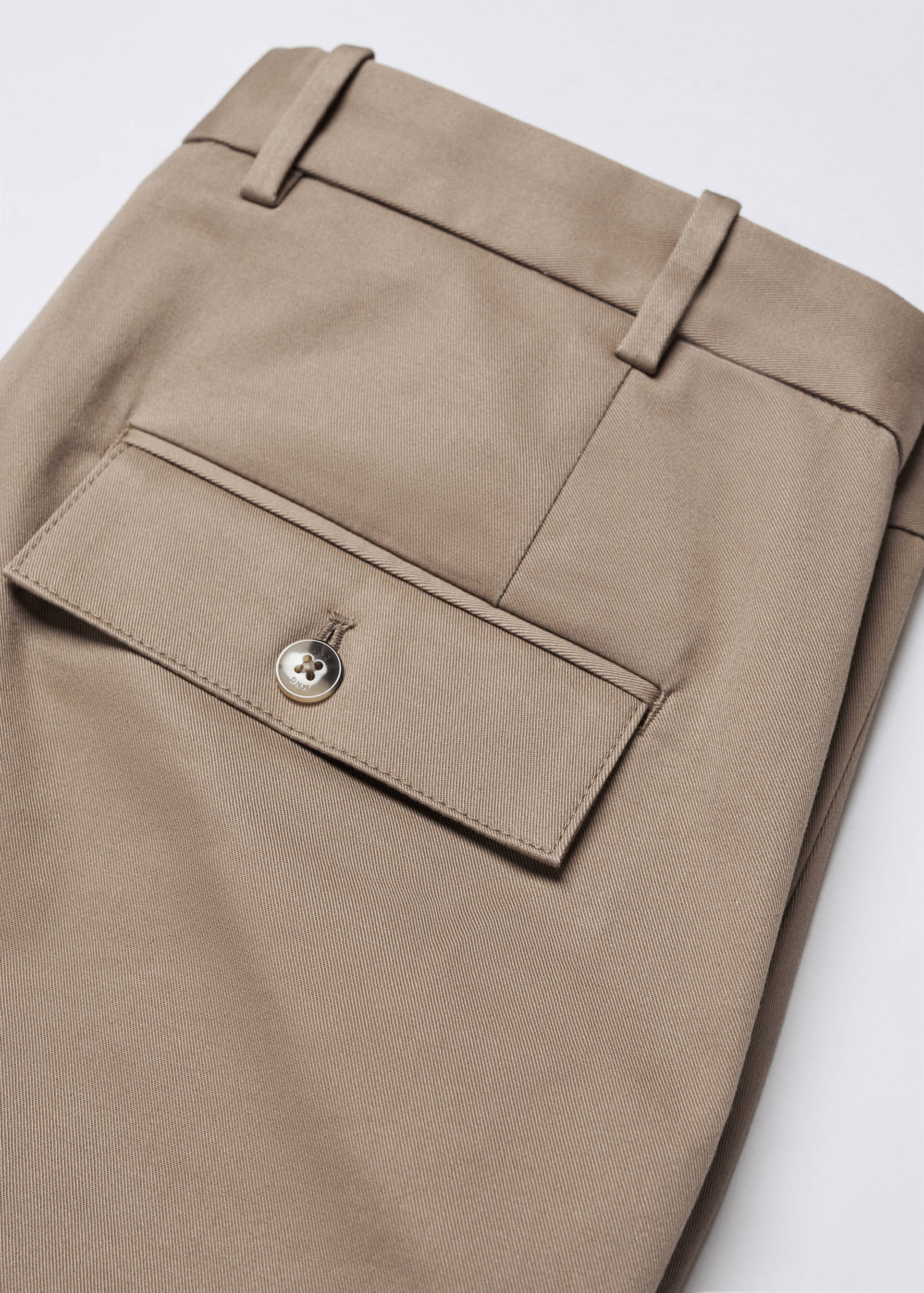 Pantalón cargo algodón slim fit - Detalle del artículo 8