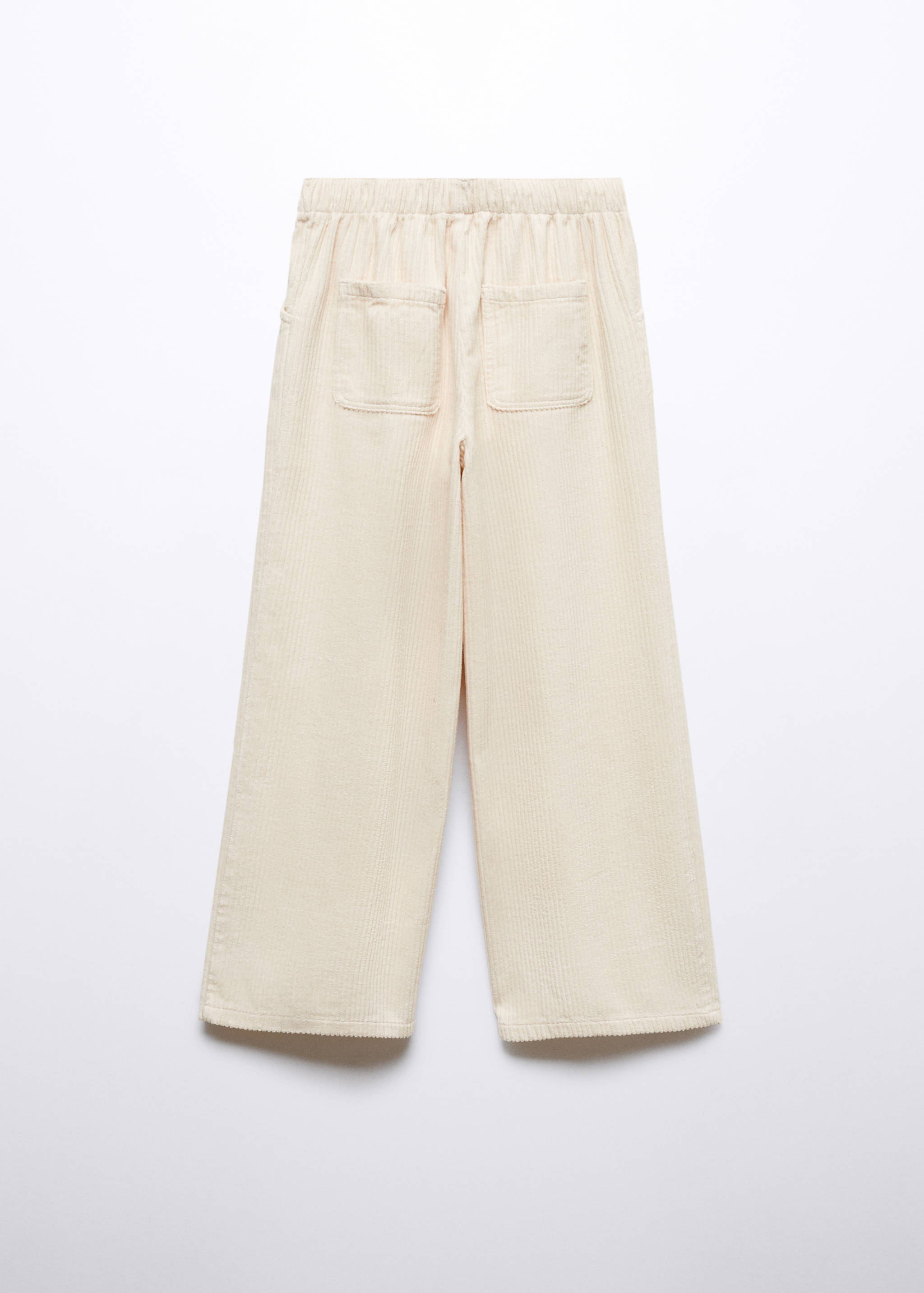 Jupe-culotte velours côtelé - Verso de l’article