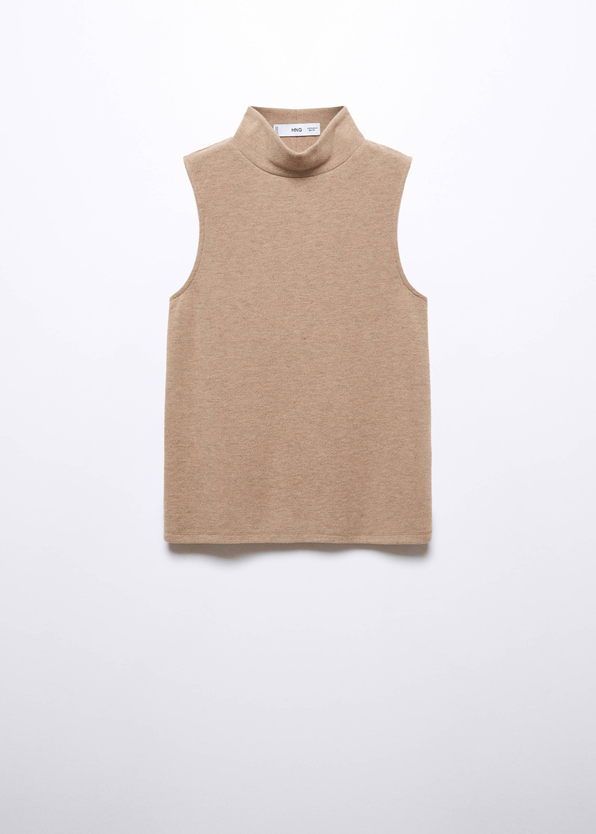 Top punto cuello alto - Artículo sin modelo