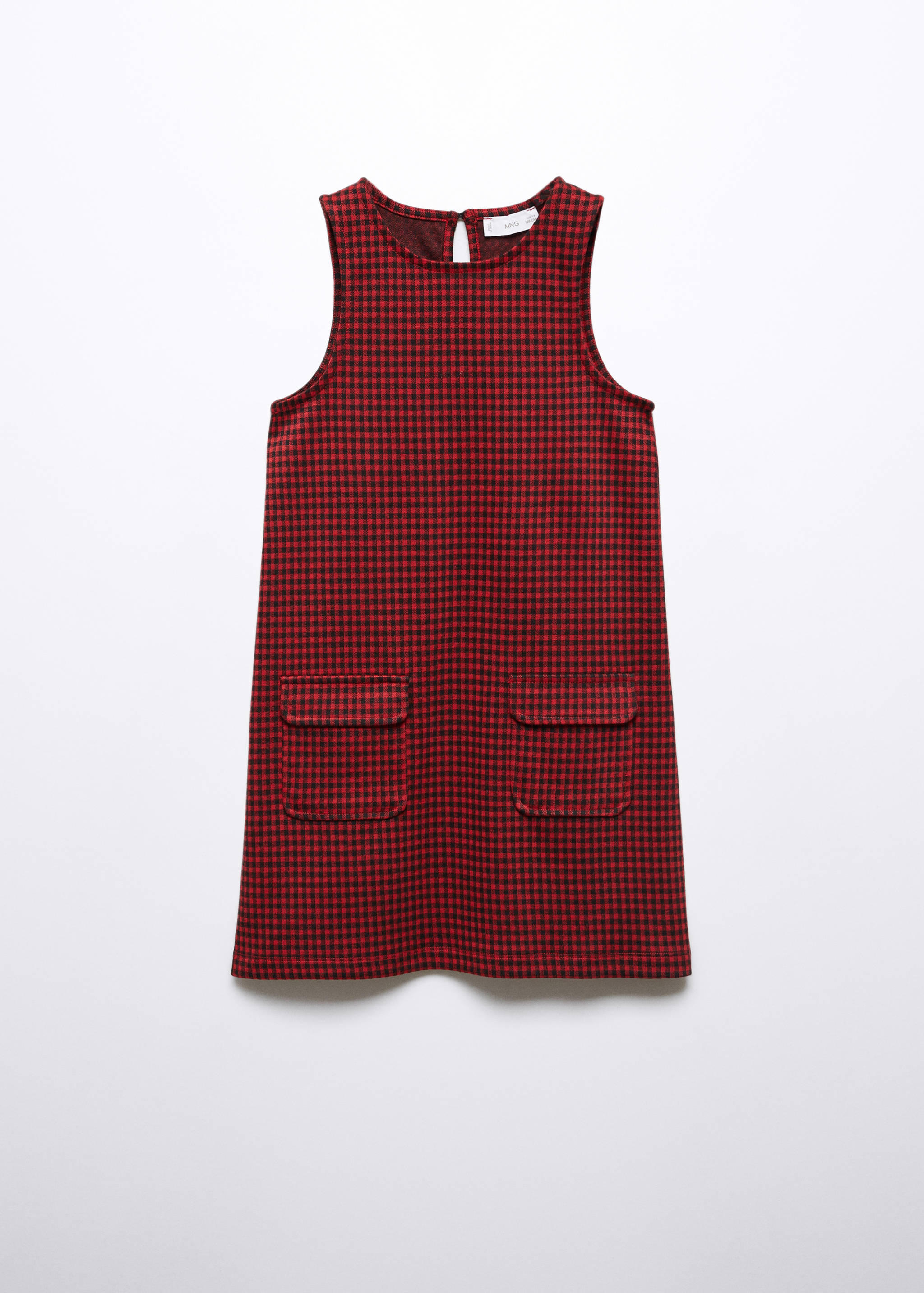 Houndstooth pinafore dress - Article without model