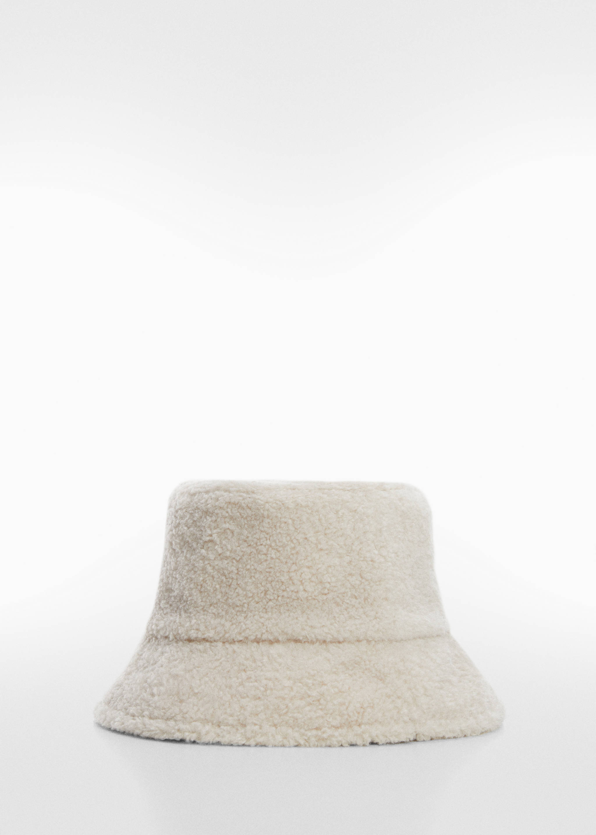 قبعة دلو من الفرو الصناعي - منتج دون نموذج