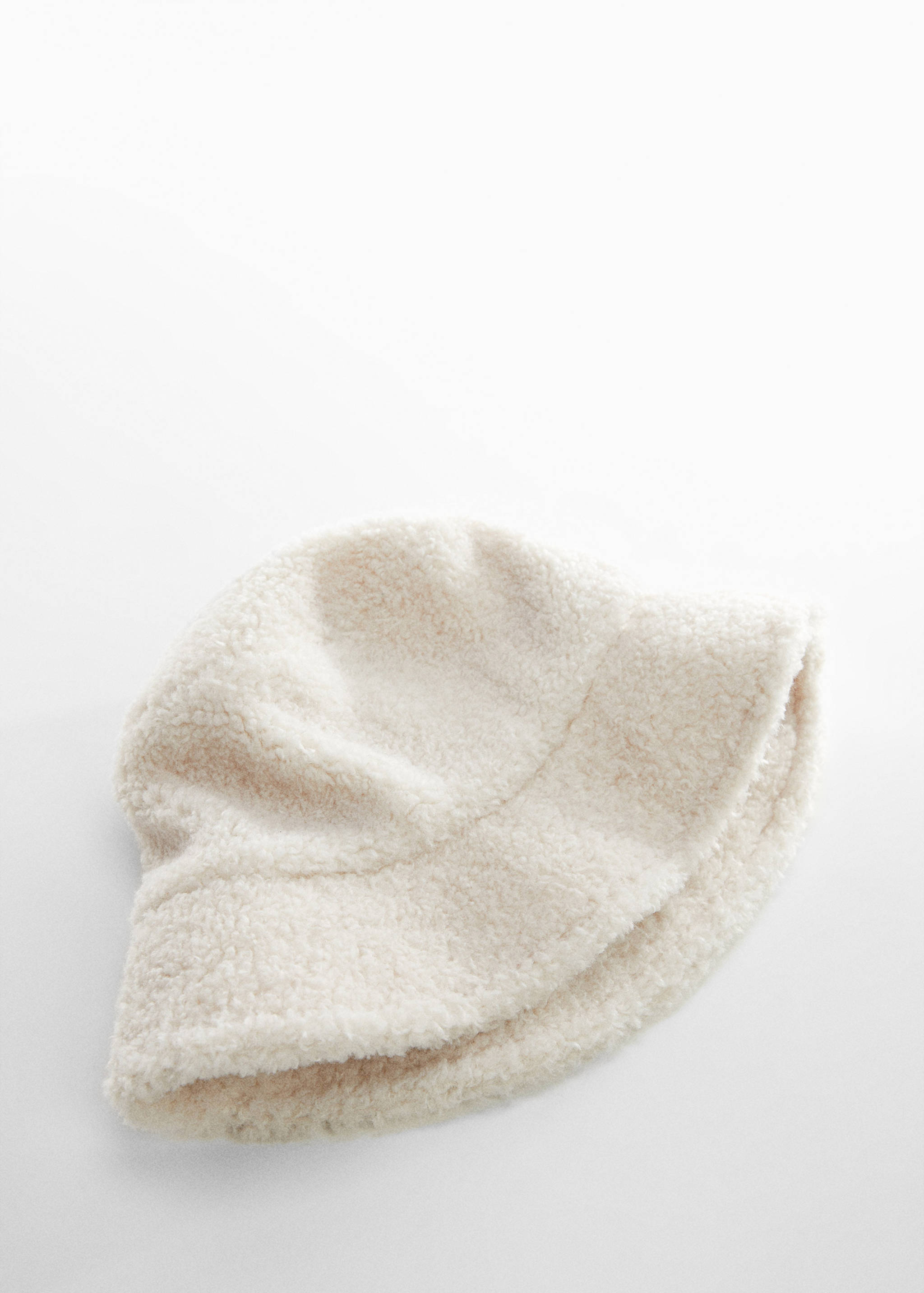 قبعة دلو من الفرو الصناعي - تفاصيل المنتج 1