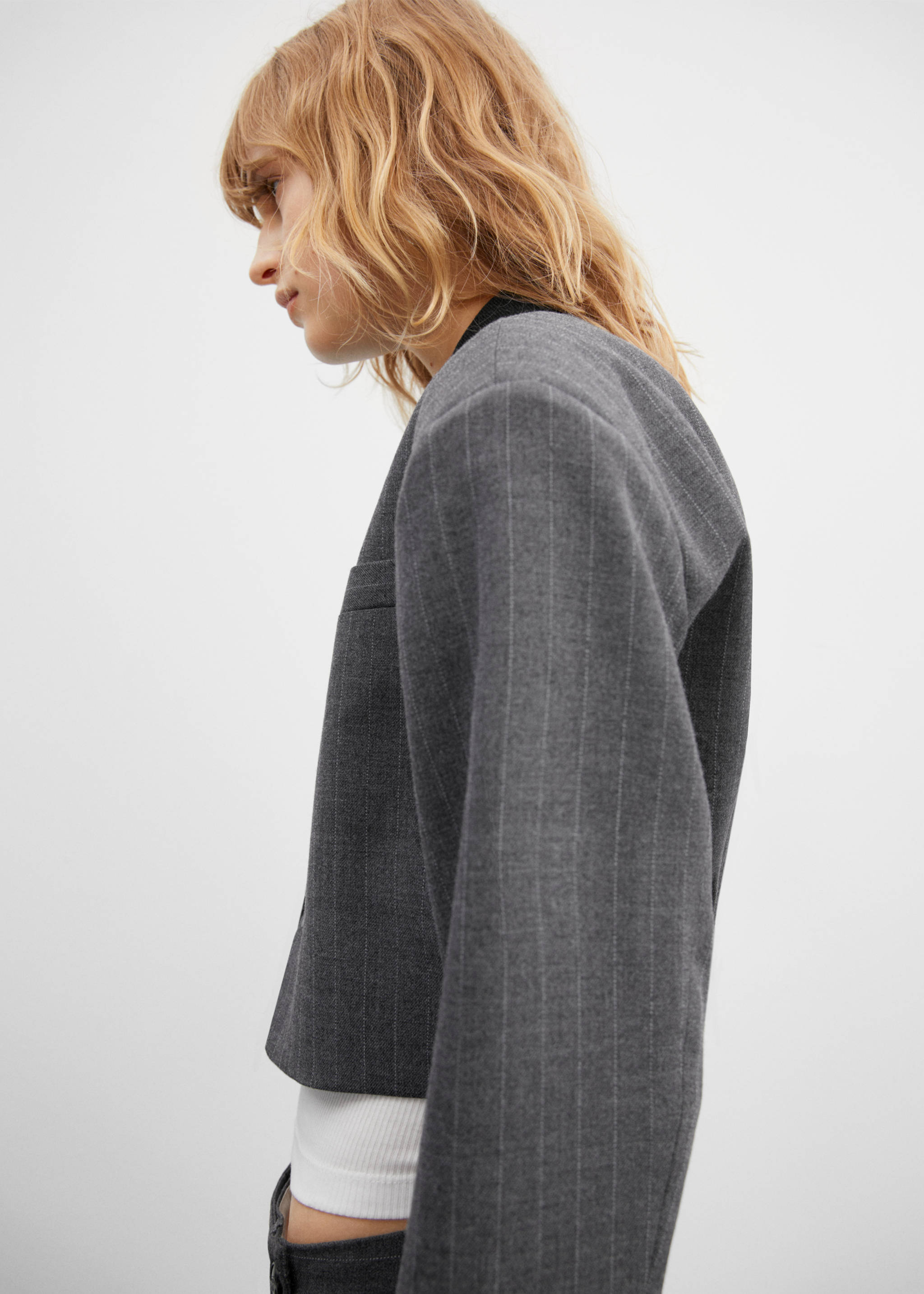 Жакет с подплечниками - Деталь изделия 1