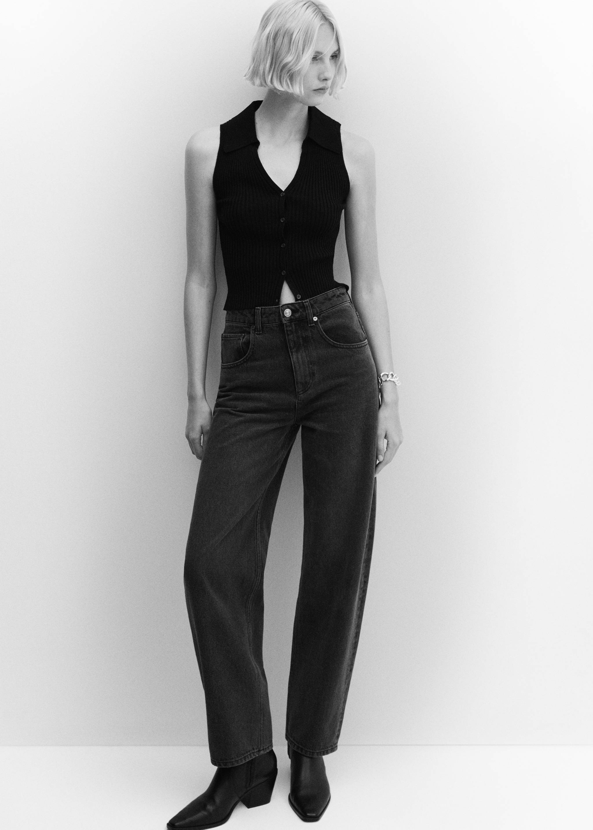 Jean balloon taille haute - Détail de l'article 2