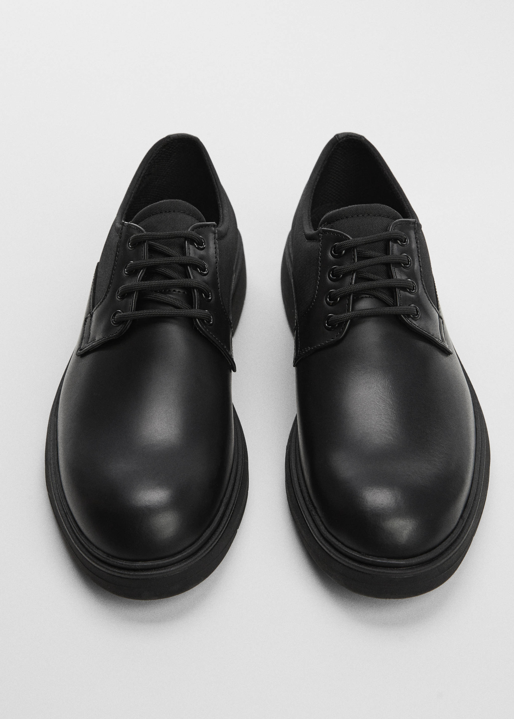 Mixed leather blucher - Details of the article 3