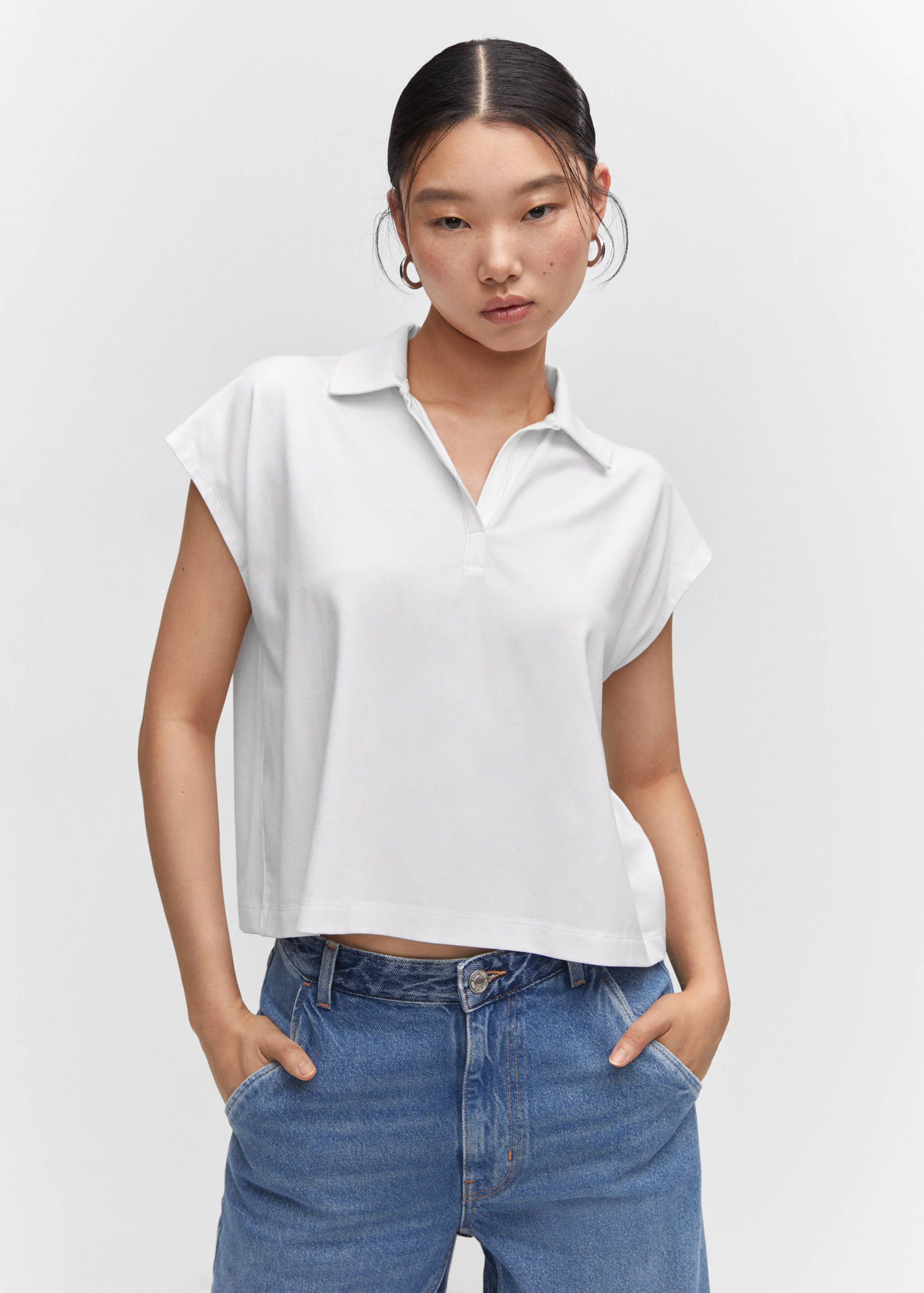 Polo modal oversize - Plan moyen