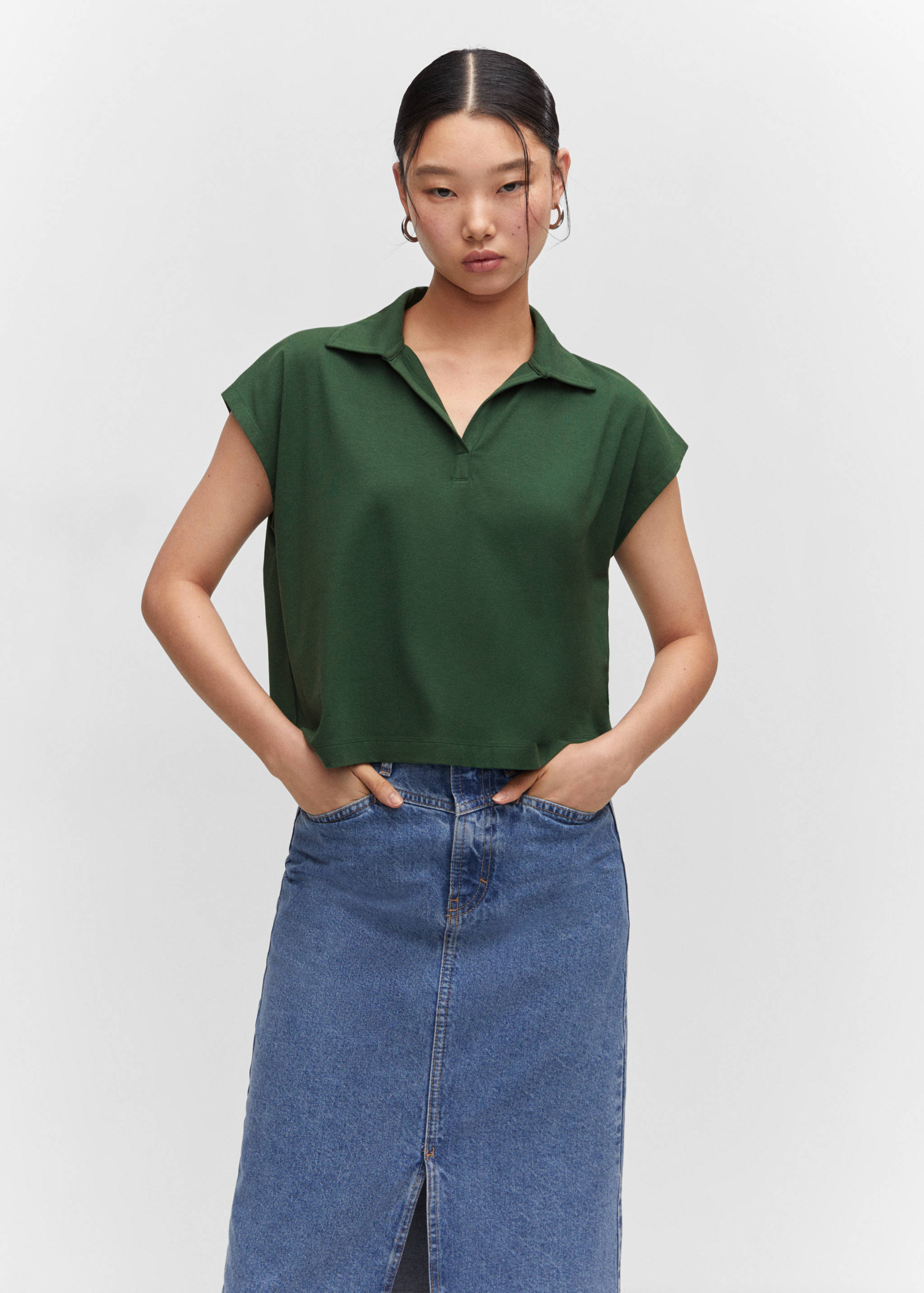 Polo modal oversize - Plan moyen