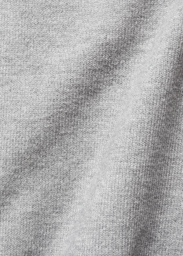 Sweater with decorative seam — Medium Heather Grey