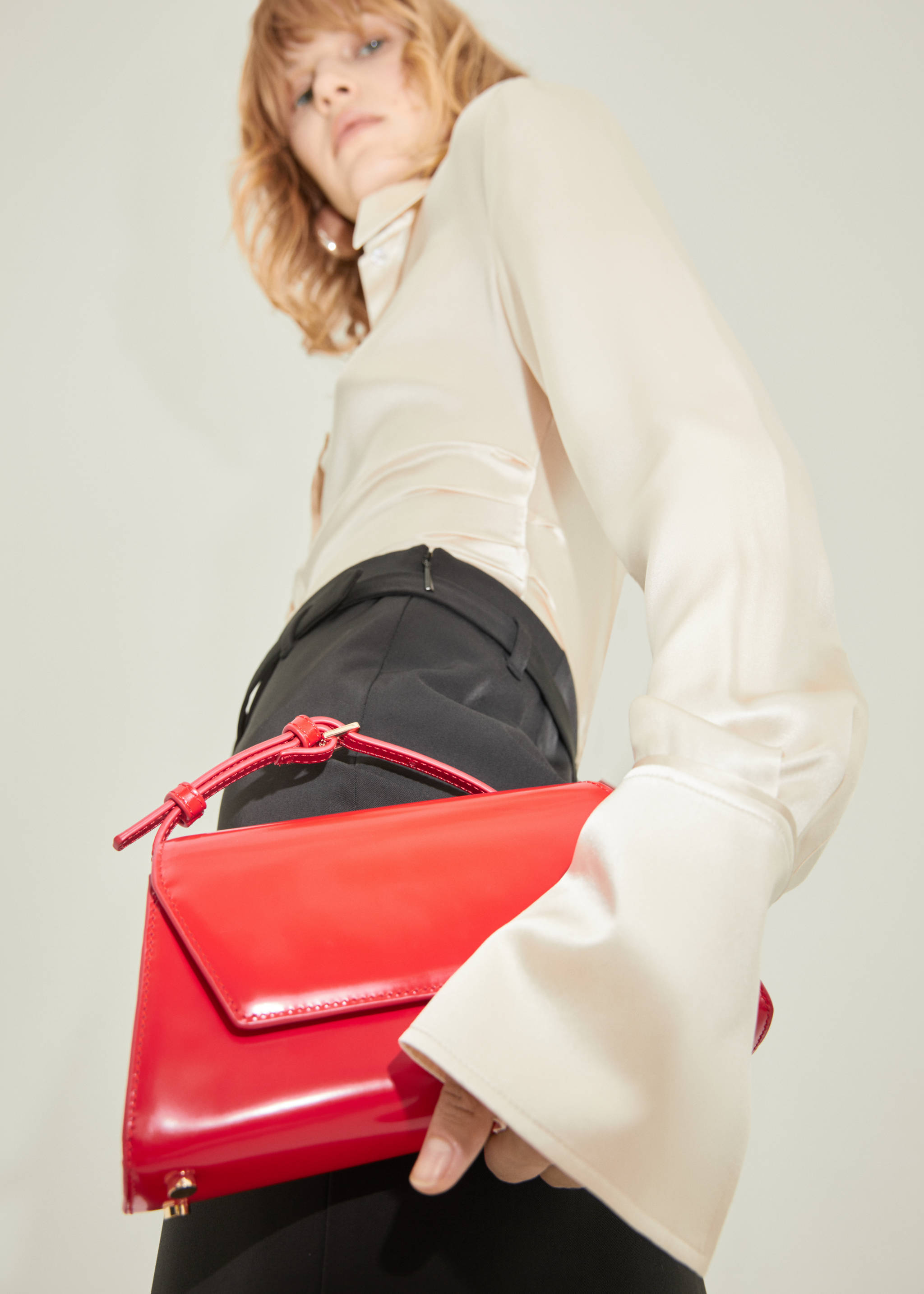 Patent leather bag - General plane