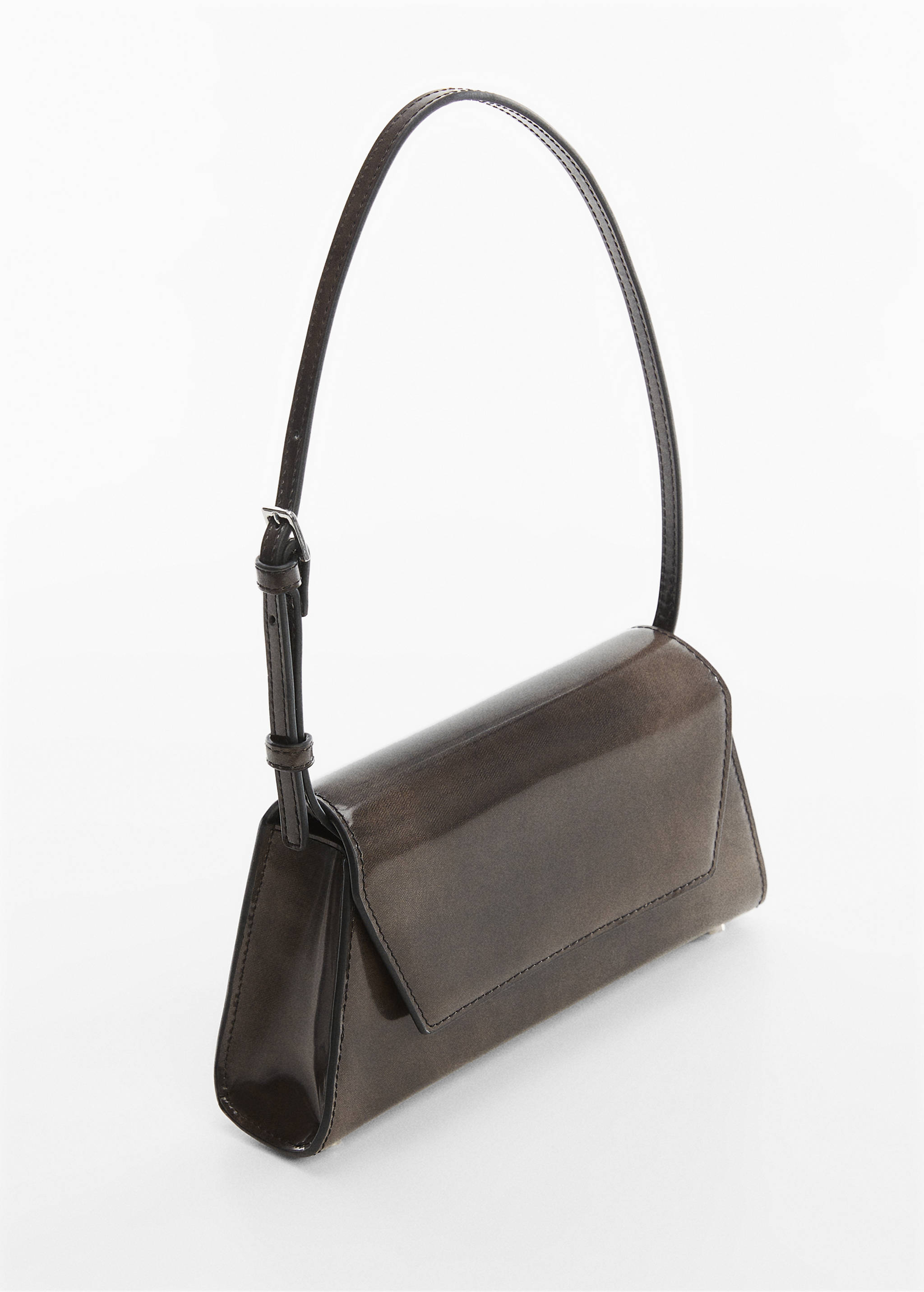 Patent leather bag - Medium plane