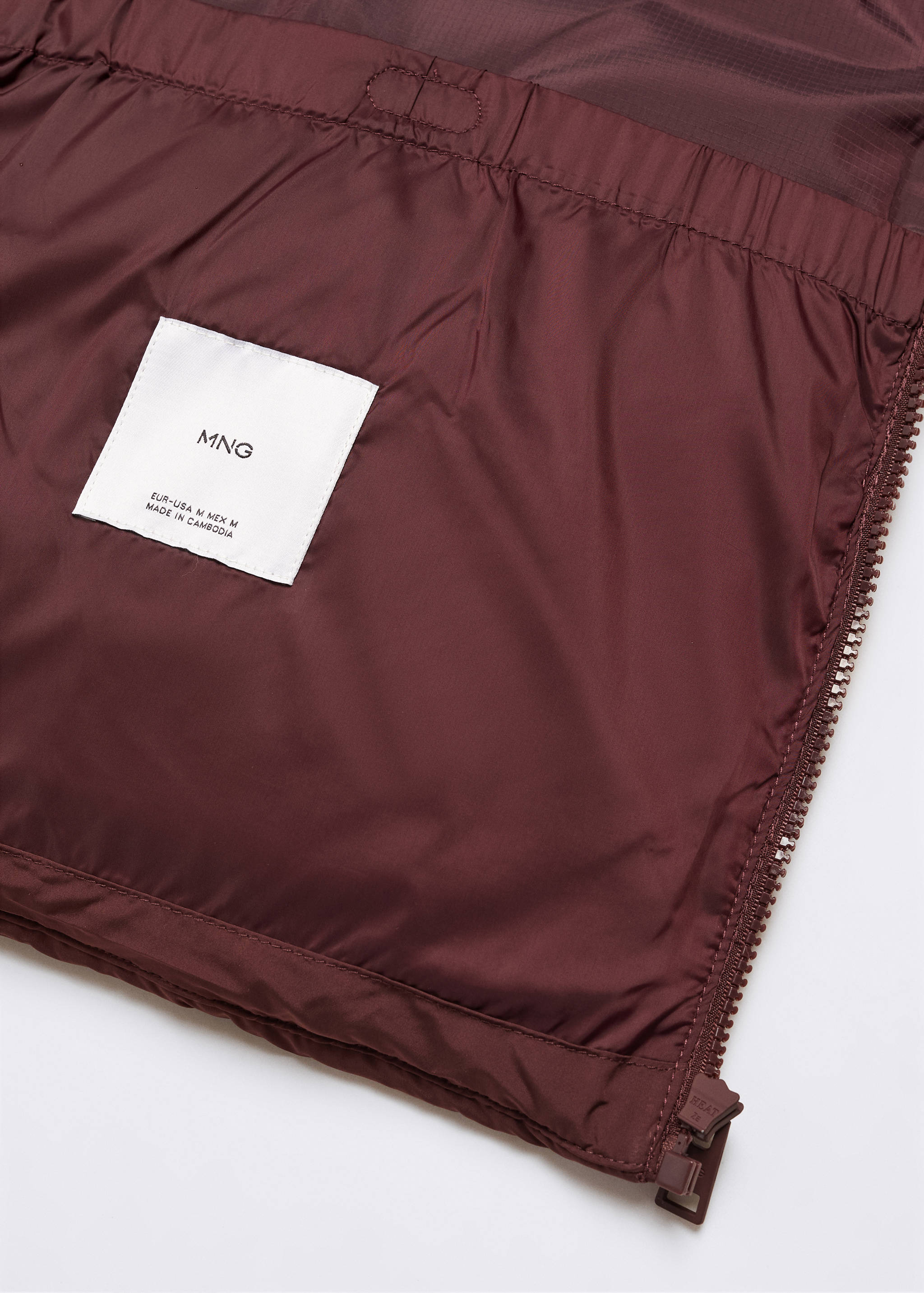 Water-repellent quilted anorak - Details of the article 8