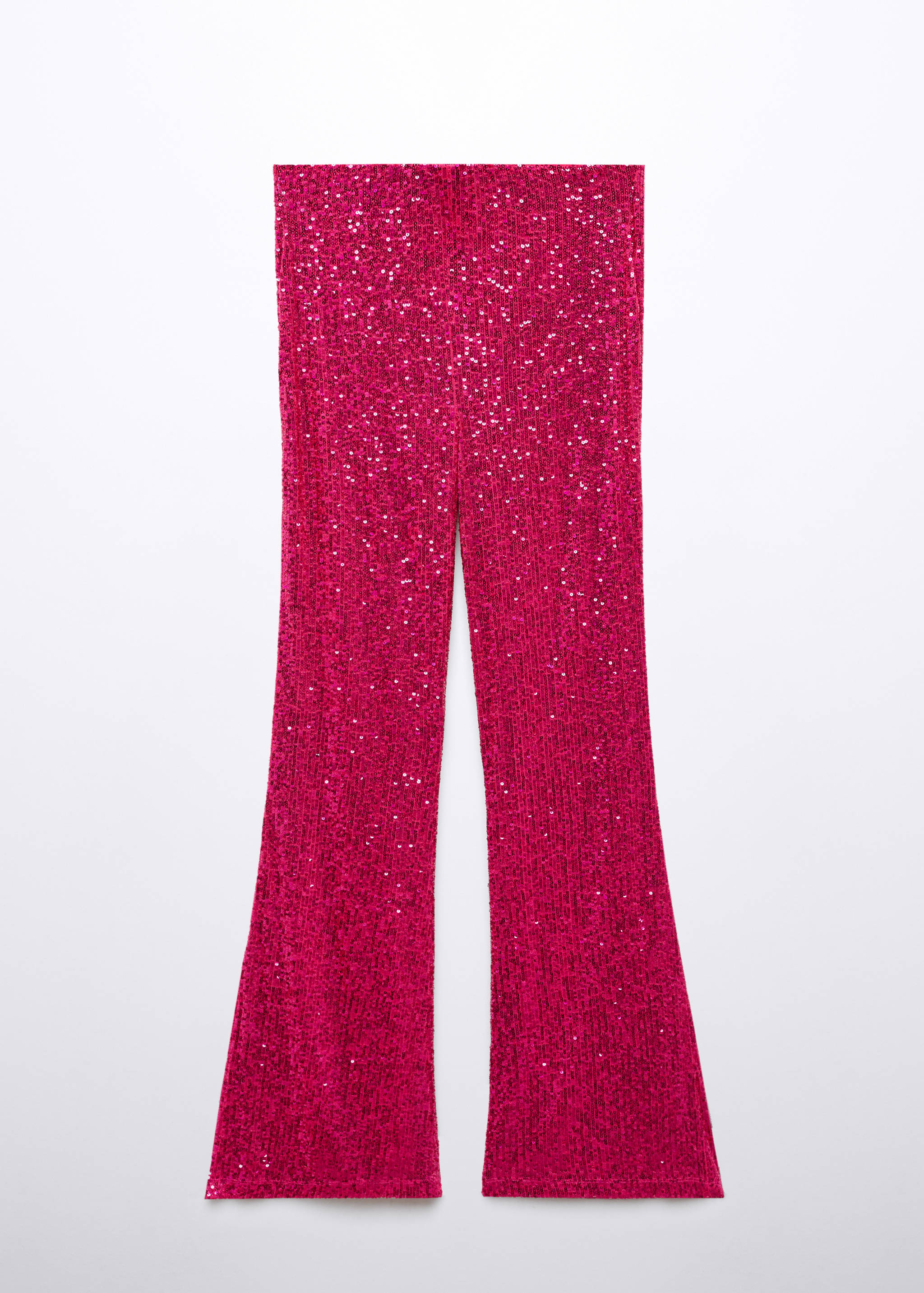 Sequin flared trousers - Article without model