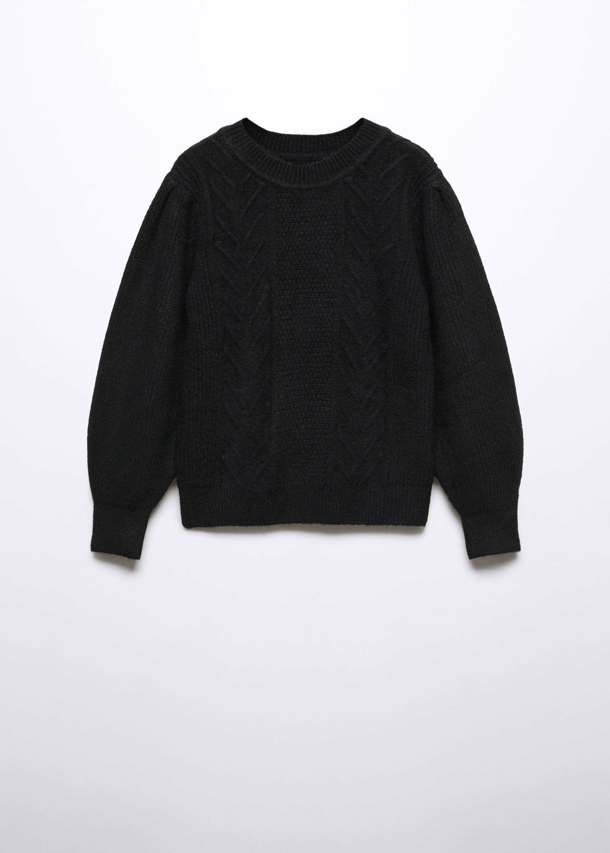 粗线针织毛衣 - null