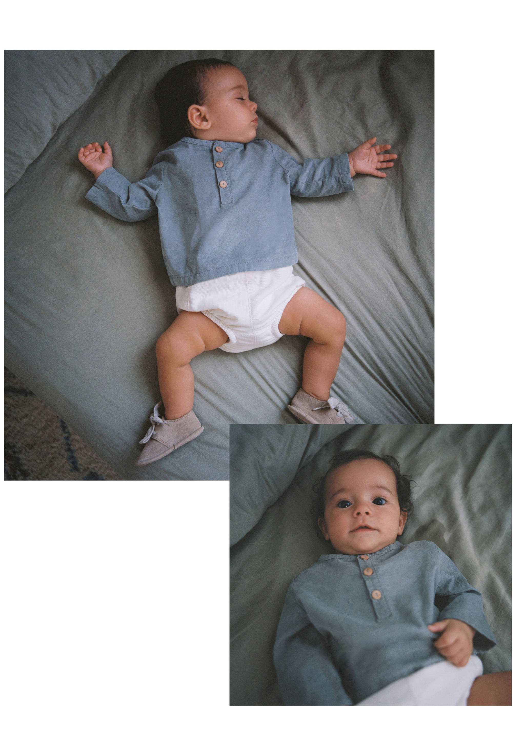 Вельветовые шорты с карманами - Деталь изделия 6