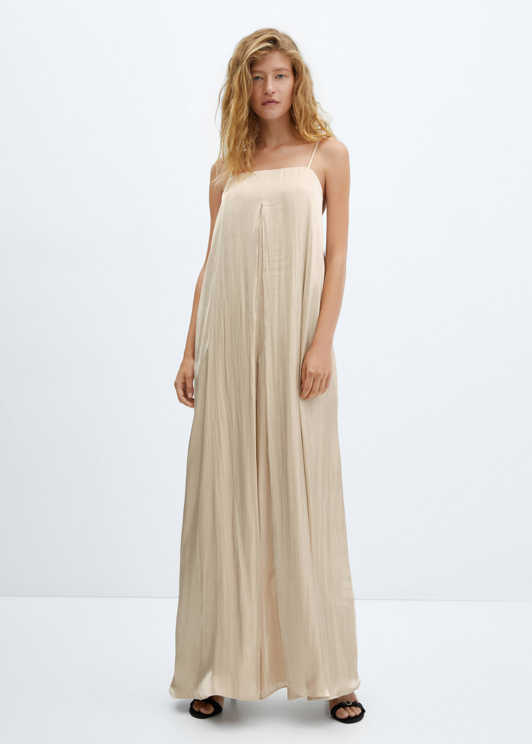 Combinaison satinée ouverture - Plan général