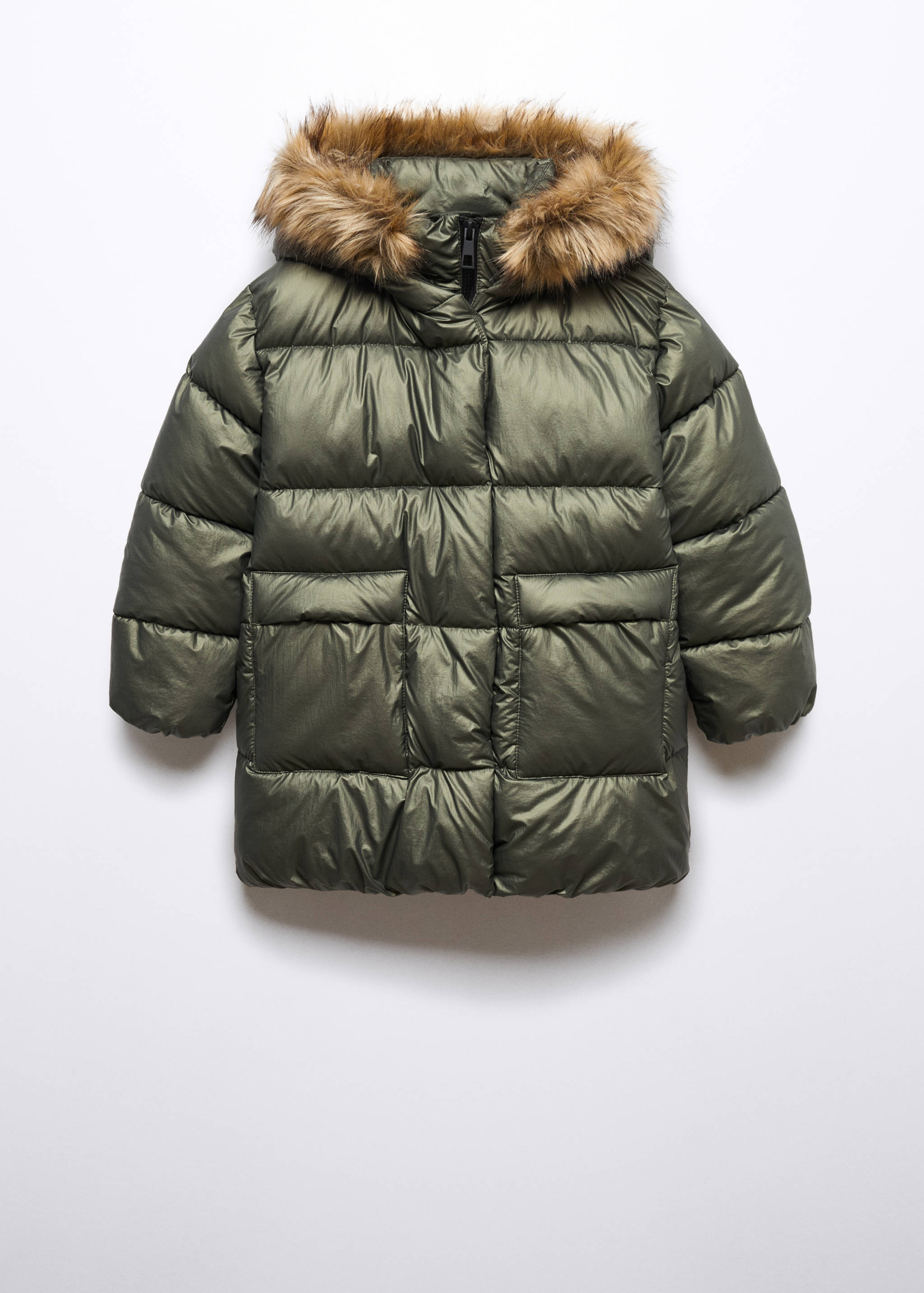 Стьобаний анорак з капюшоном - Товар без моделі